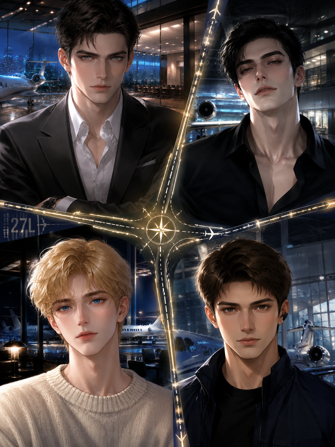 First Class Trouble | Four Powerful Men. One You. ✈️🔥 thumbnail