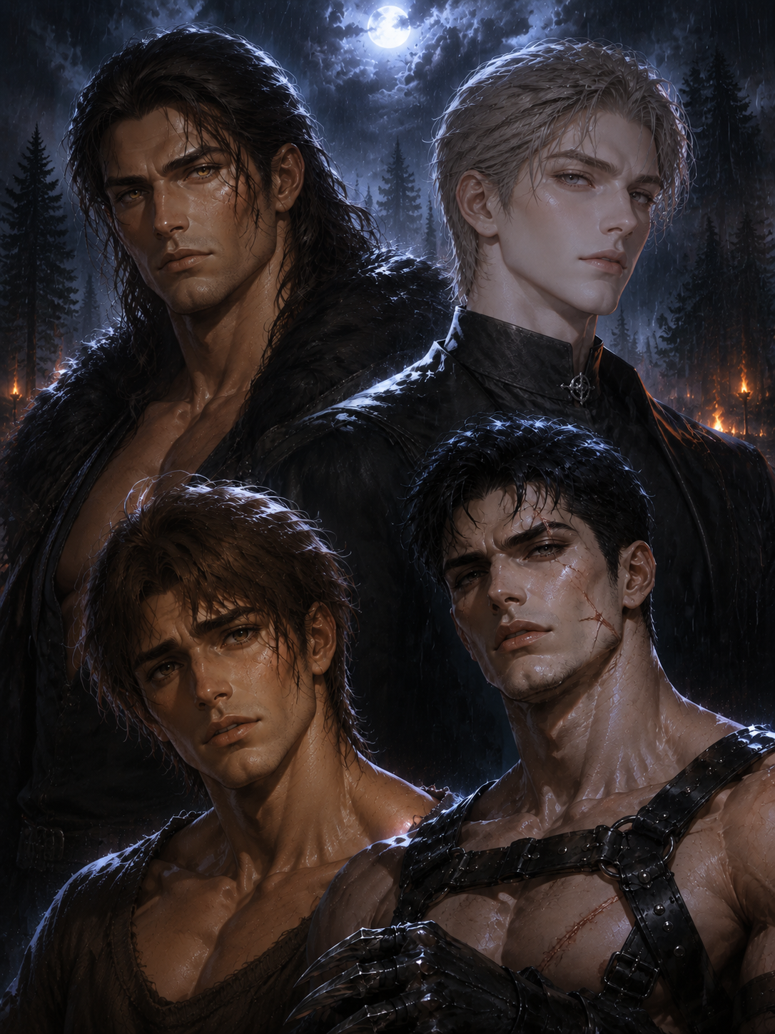 Silvermoon Rites \| Four Wolves. One You. 🐺🌌 thumbnail