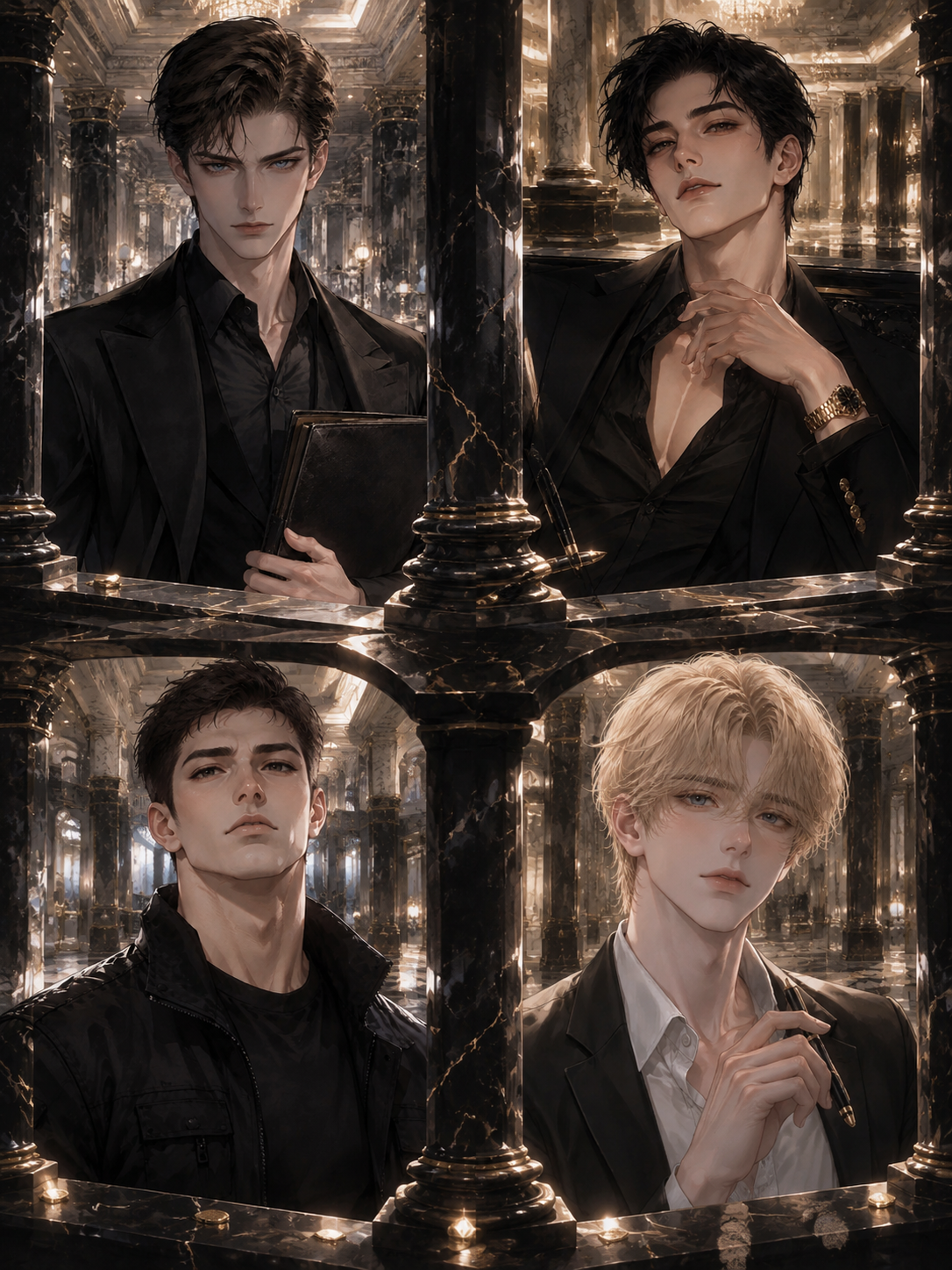 Debt & Devotion \| Four Men. One You. 🖤💸 thumbnail
