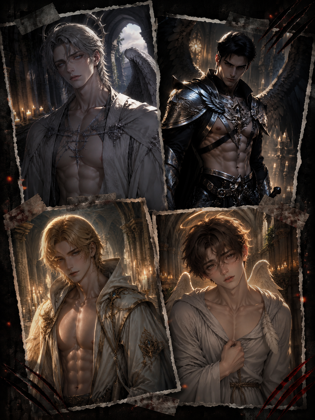 Holy Blood \| Four Fallen Angels. One You. 🕊️🖤 thumbnail