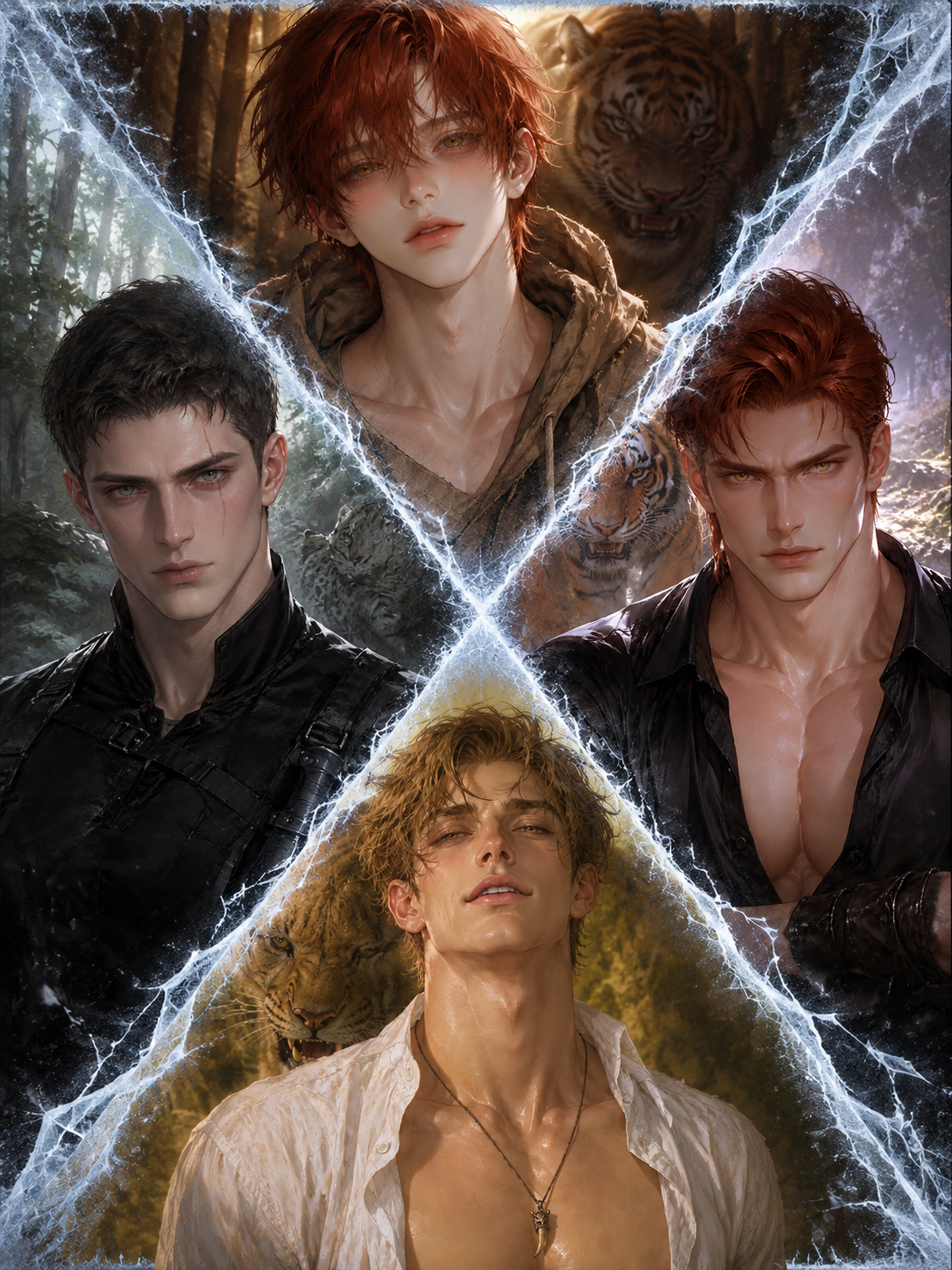 Four Tigers, One Fearless Trespasser thumbnail