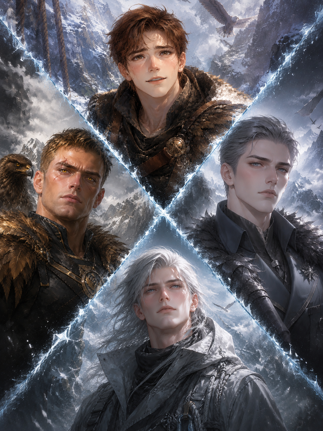 Four Raptors, One Falling Rescuer thumbnail