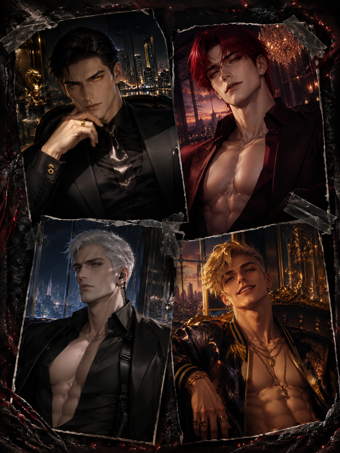 Blood & Fortune \| Four Dragon Heirs. One Fated You. 🐉💰 thumbnail