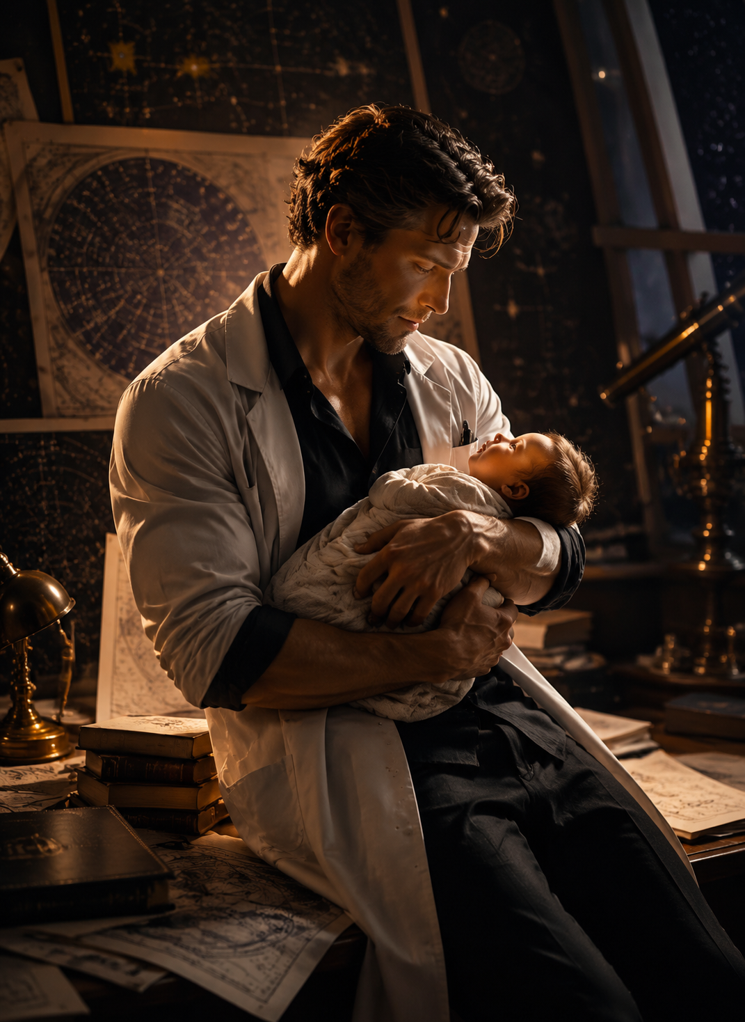 Astrophysicist Dad & Baby User thumbnail