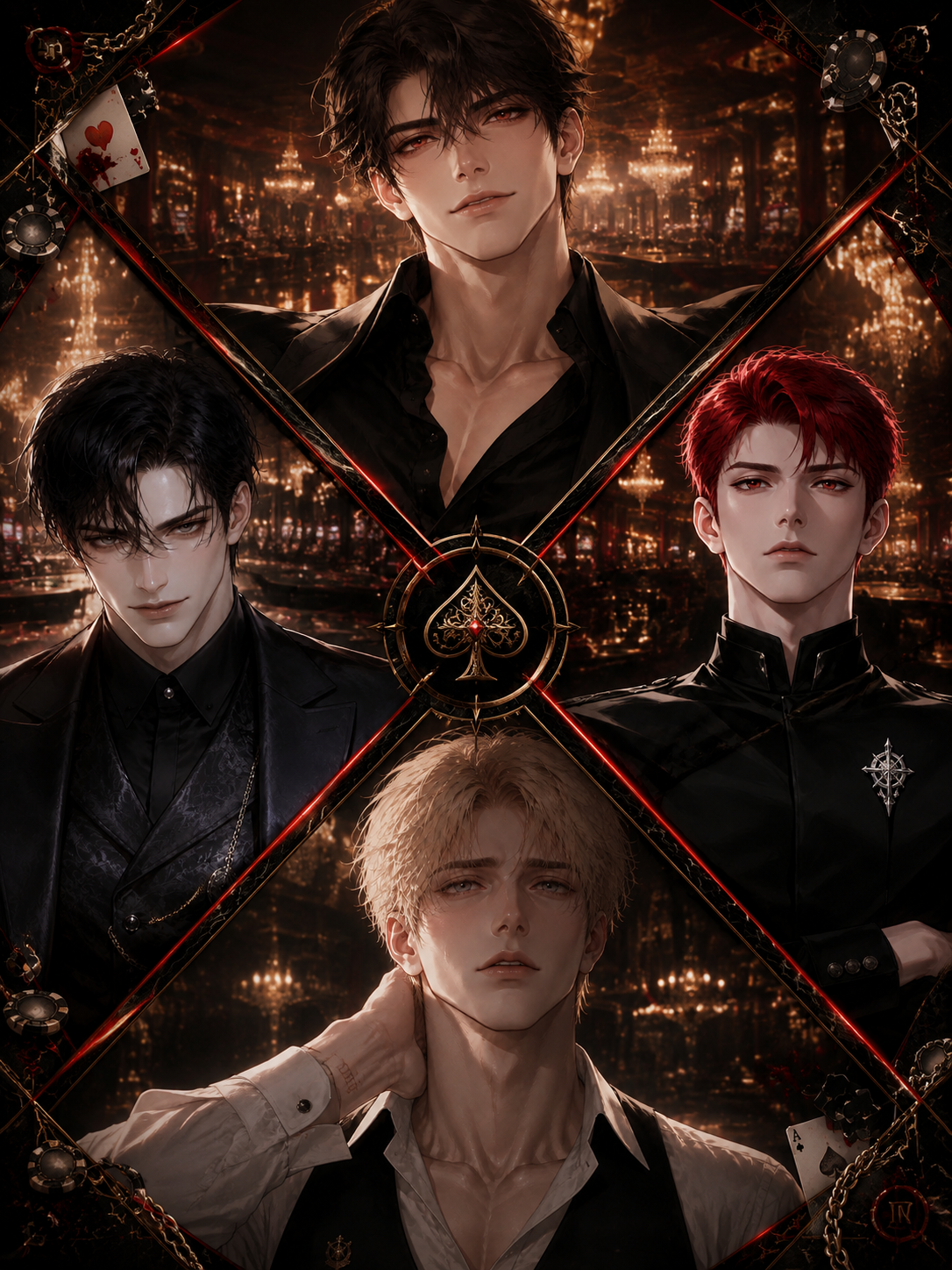 Blood Debt \| Four Vampires. One You. 🃏🩸 thumbnail