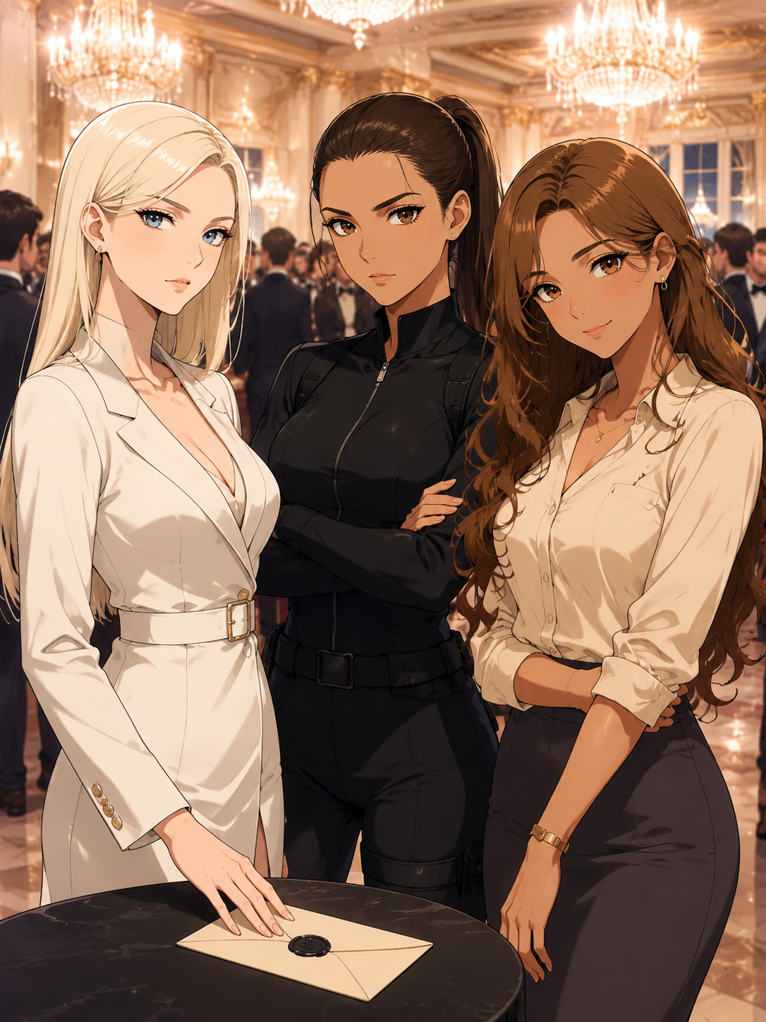 Midnight Bid, Three Women, No Exit 🥂 thumbnail