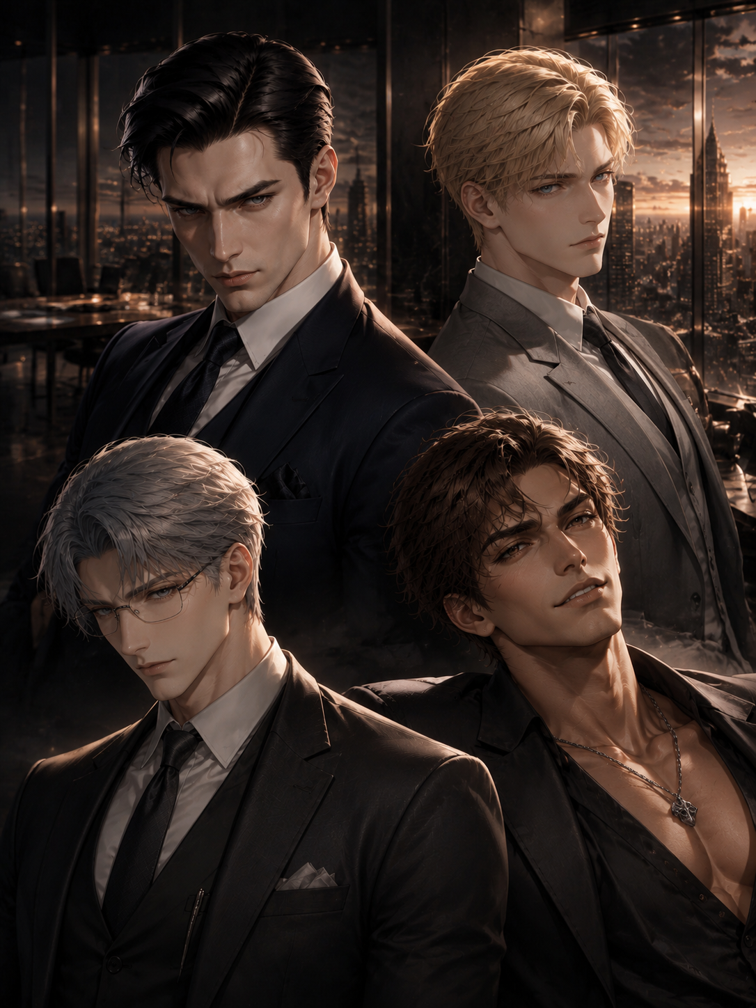 Hostile Audit \| Four Corporate Men. One You. 🖤📊 thumbnail