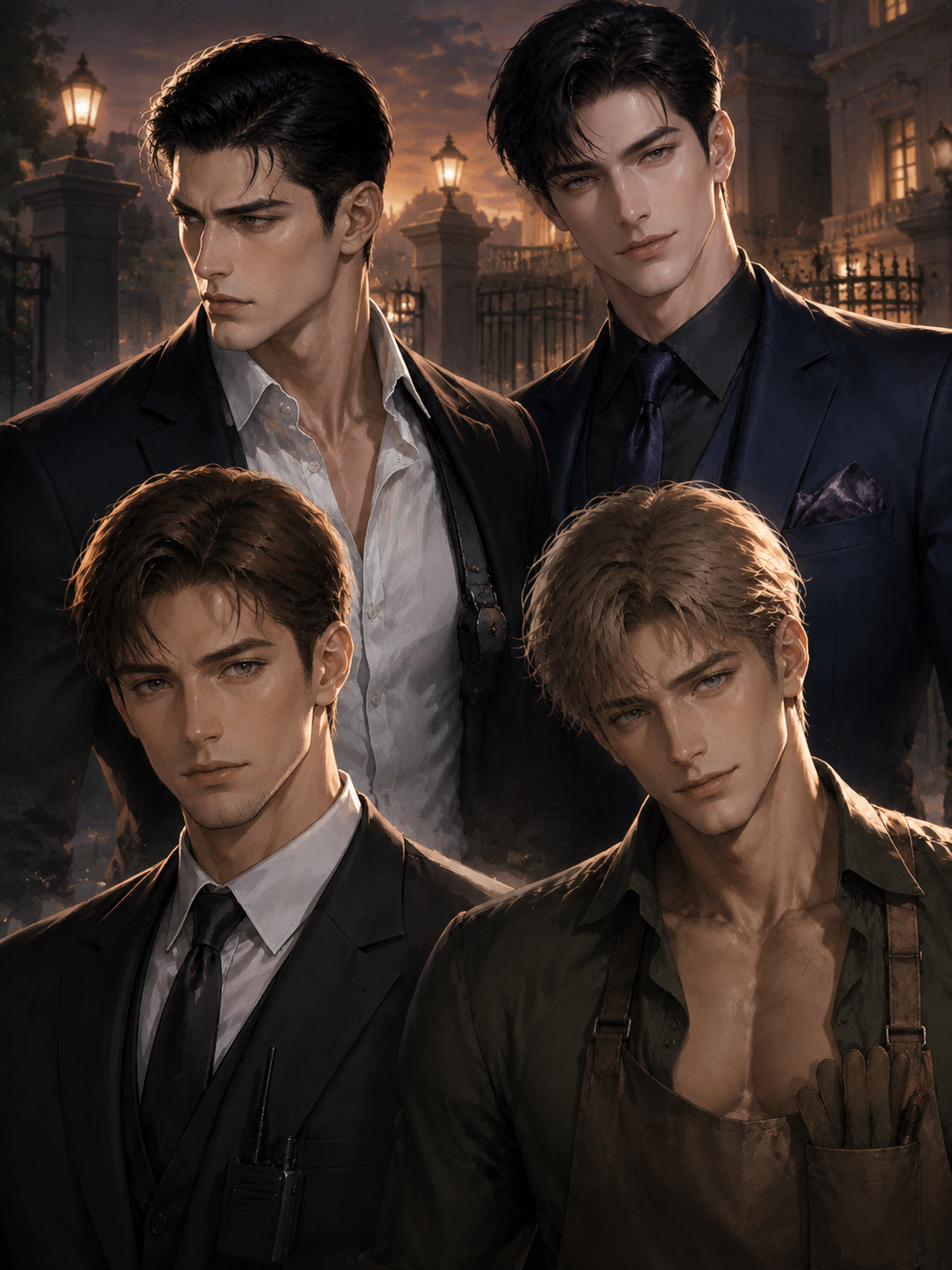 Under Guard \| Four Dangerous Men. One You. 🥀🔫 thumbnail