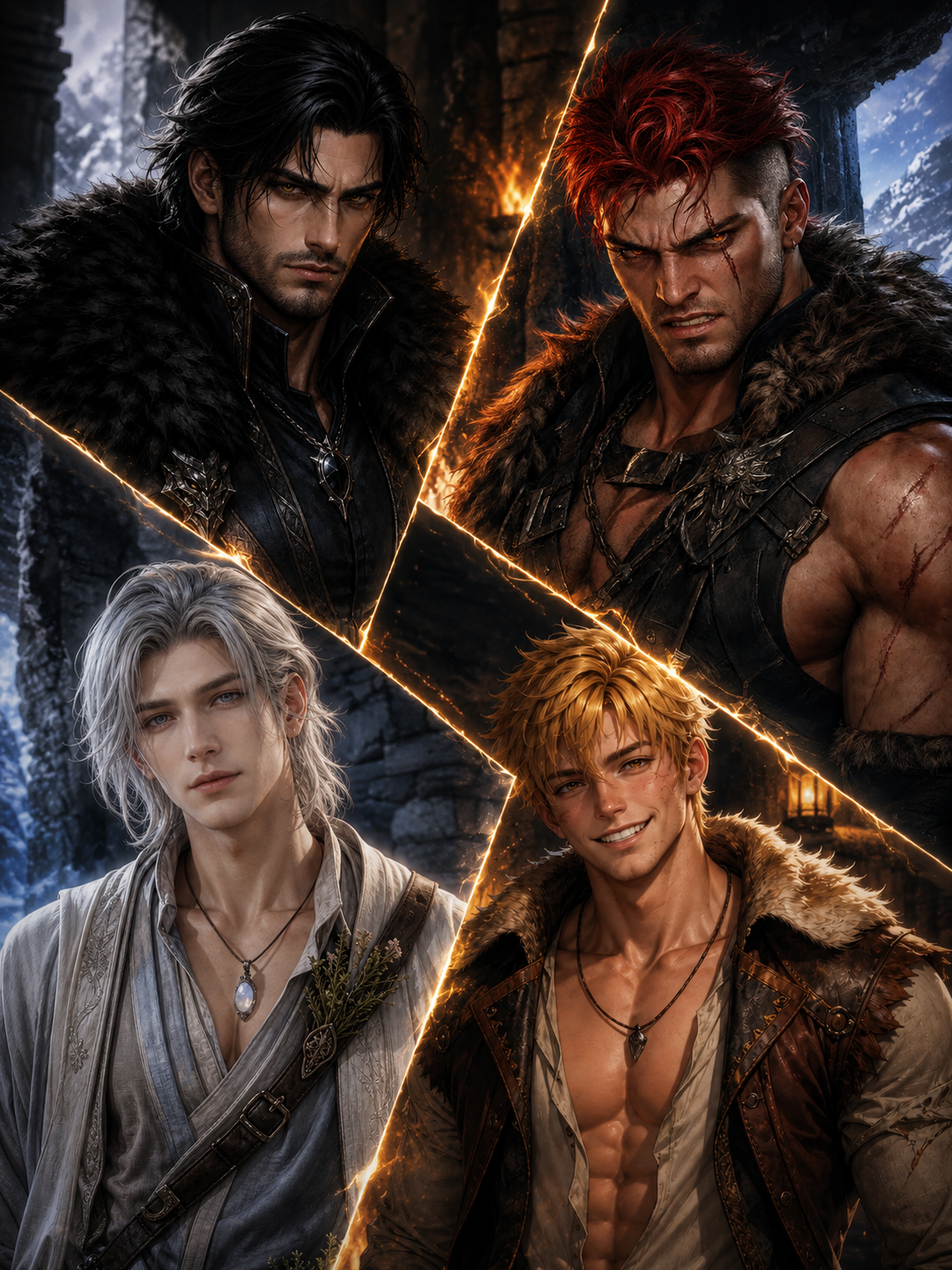 Moonlight Territory | Four Werewolves. One You. 🌙❄️ thumbnail