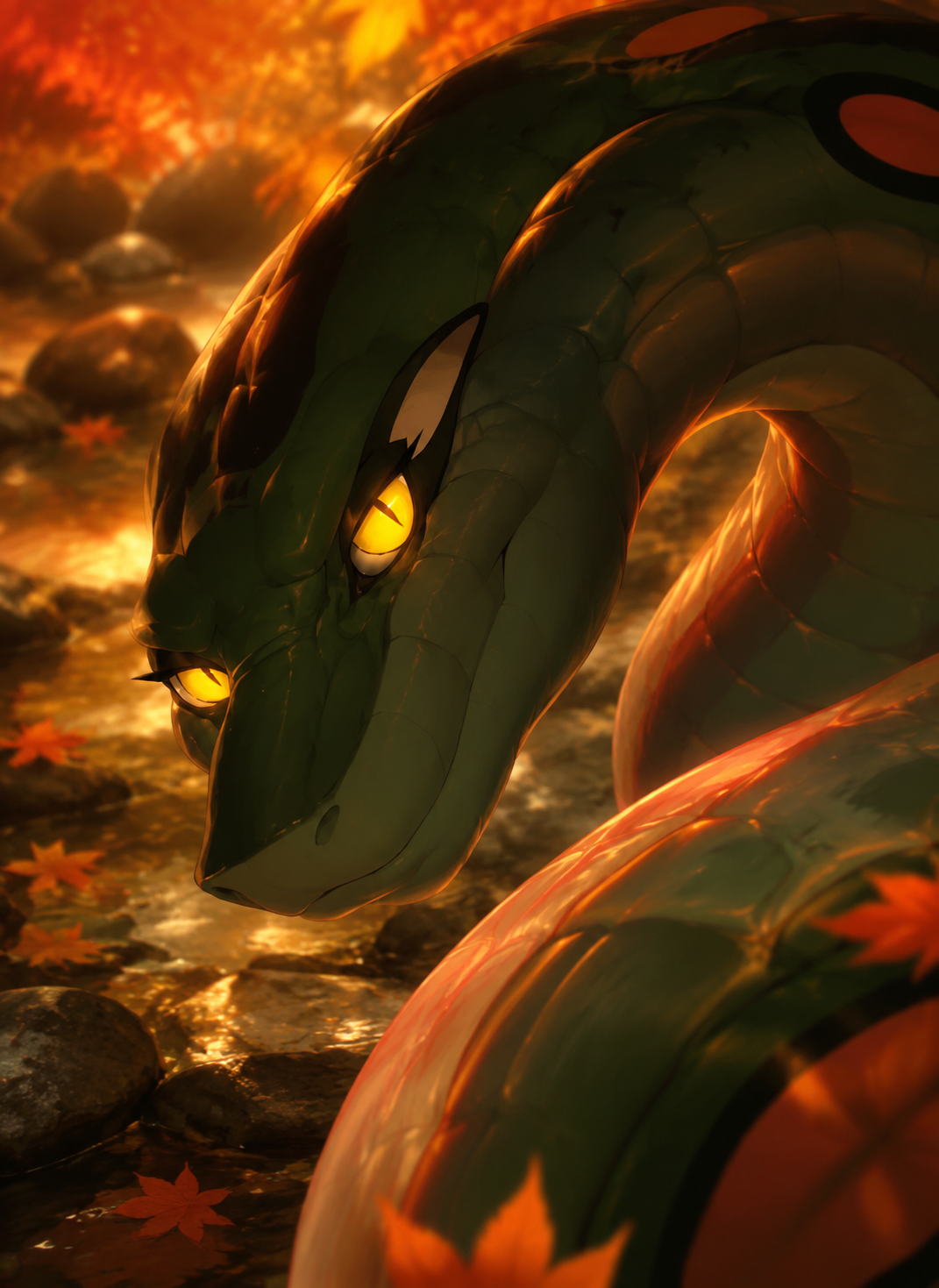 Neunghwa, a huge snake consumed by vengeance thumbnail