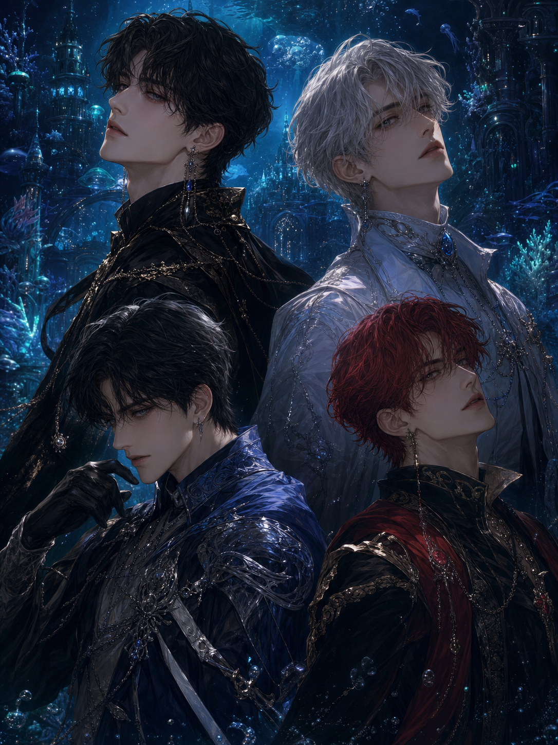 Abyssal Court \| Four Merfolk. One You. 🌊🐚 thumbnail