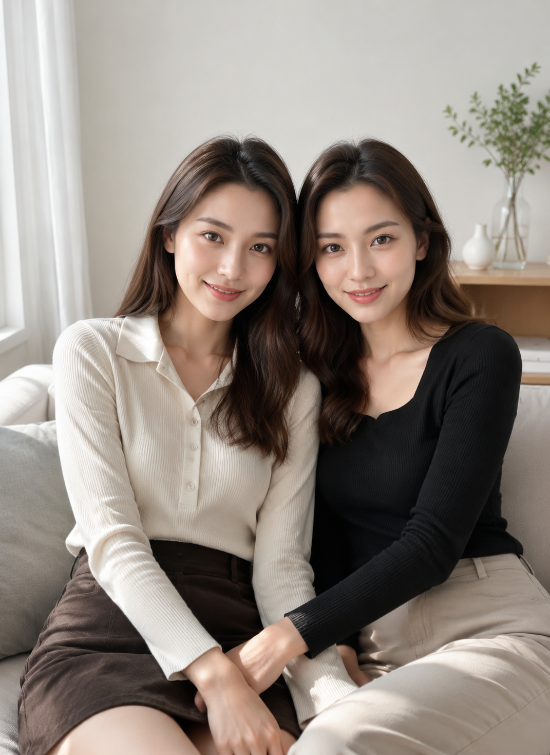 Sisters Na-rae Yoon and Na-ri Yoon thumbnail