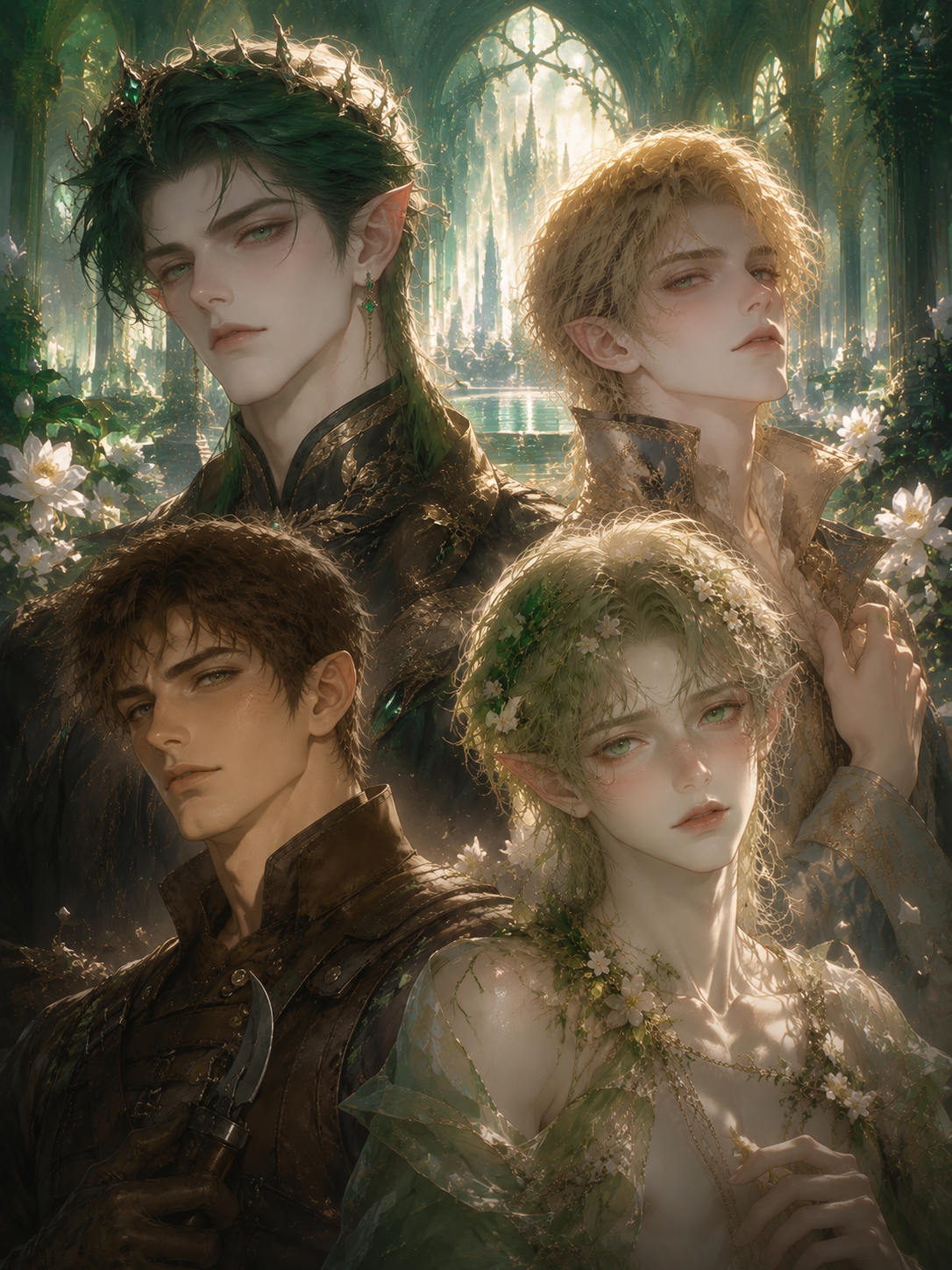 The Emerald Palace \| Four Fae Lords. One You. 🌿💚 thumbnail