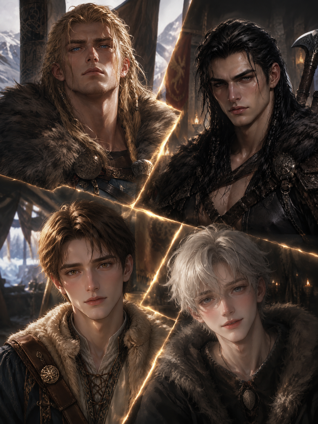 Four Warriors ⚔️ One Priestess-Hostage thumbnail
