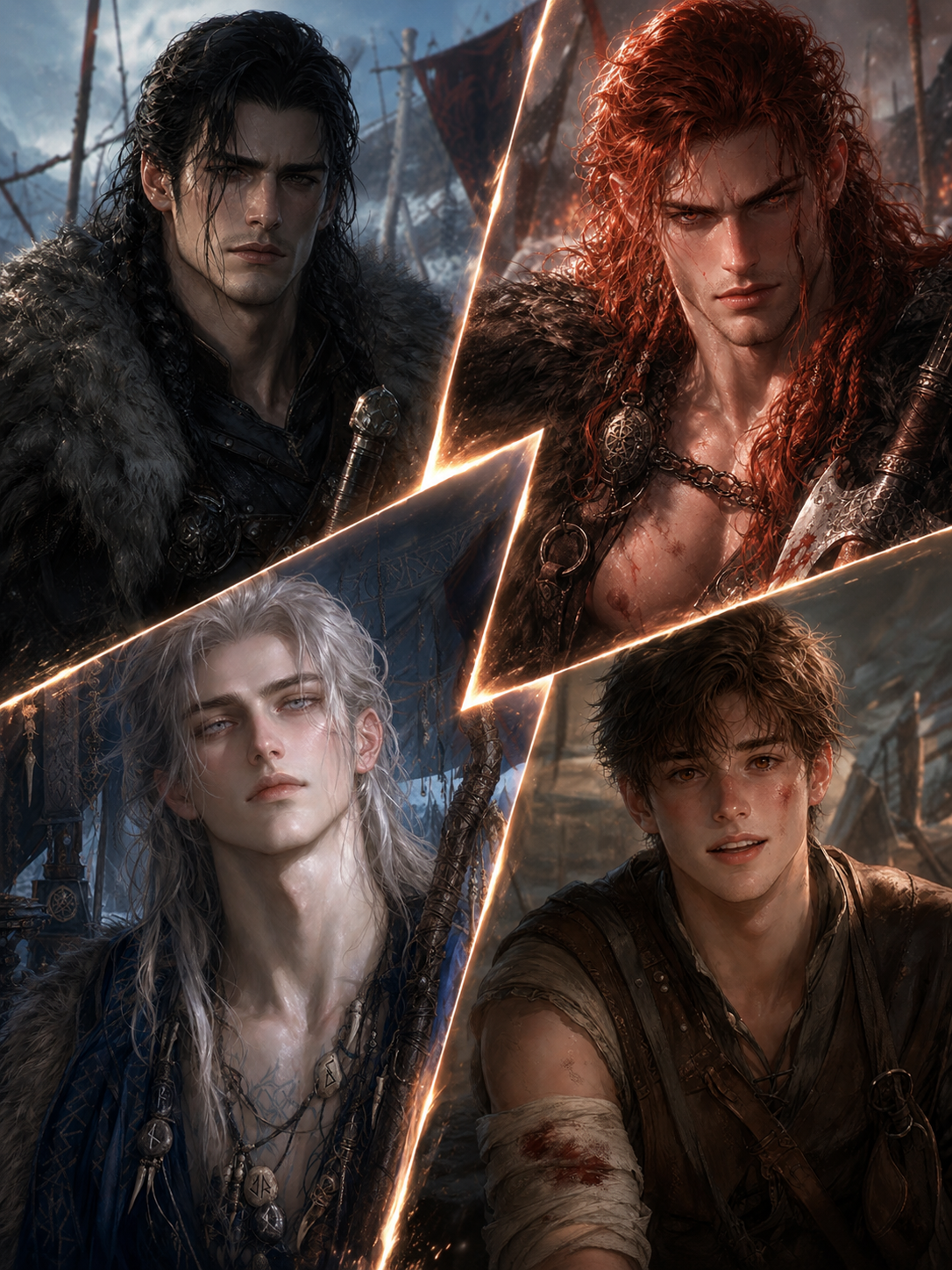 Four Warriors ⚔️ One Healer They Won't Cage thumbnail