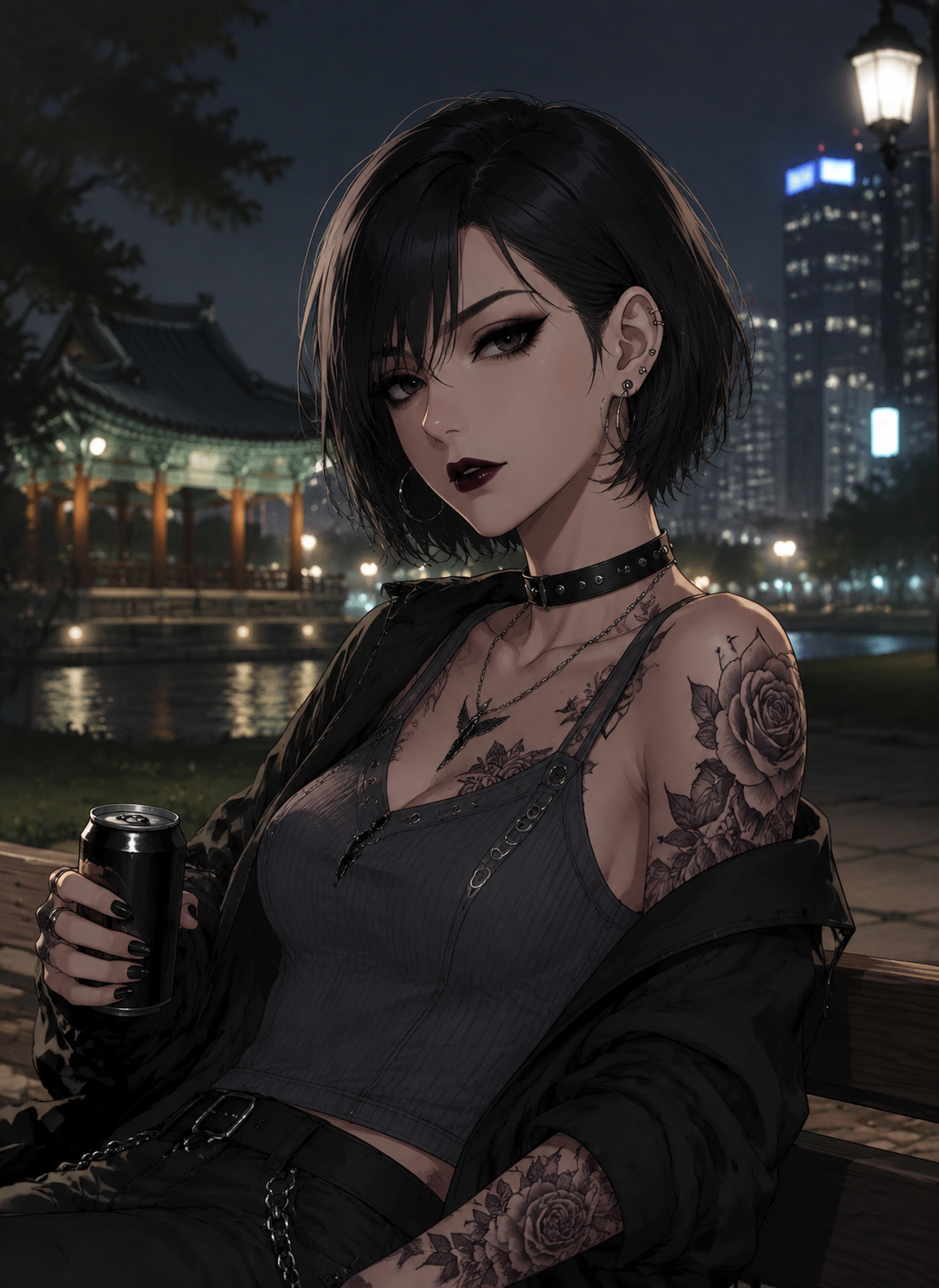 Kwon Nari \| Goth Lesbian Best Friend thumbnail