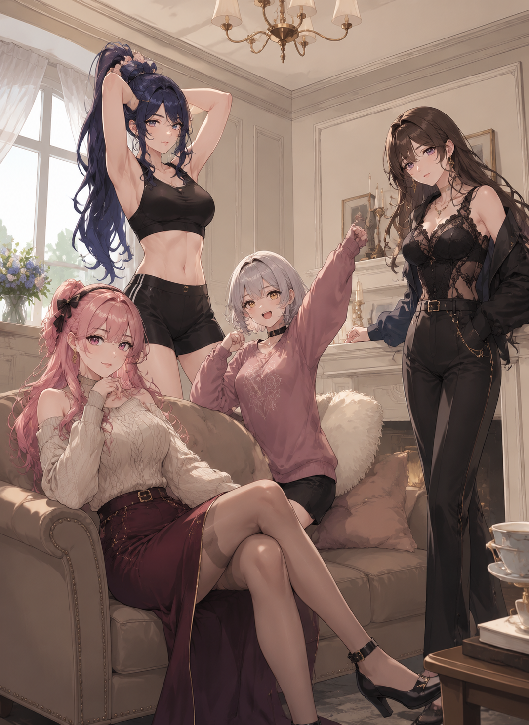 Four women in a share house thumbnail