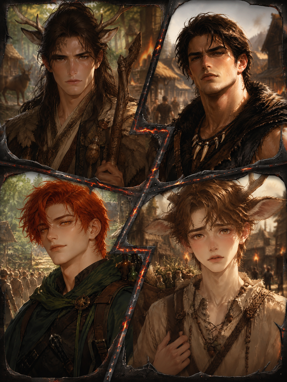 Four Forest Shifters, One Accused Healer thumbnail