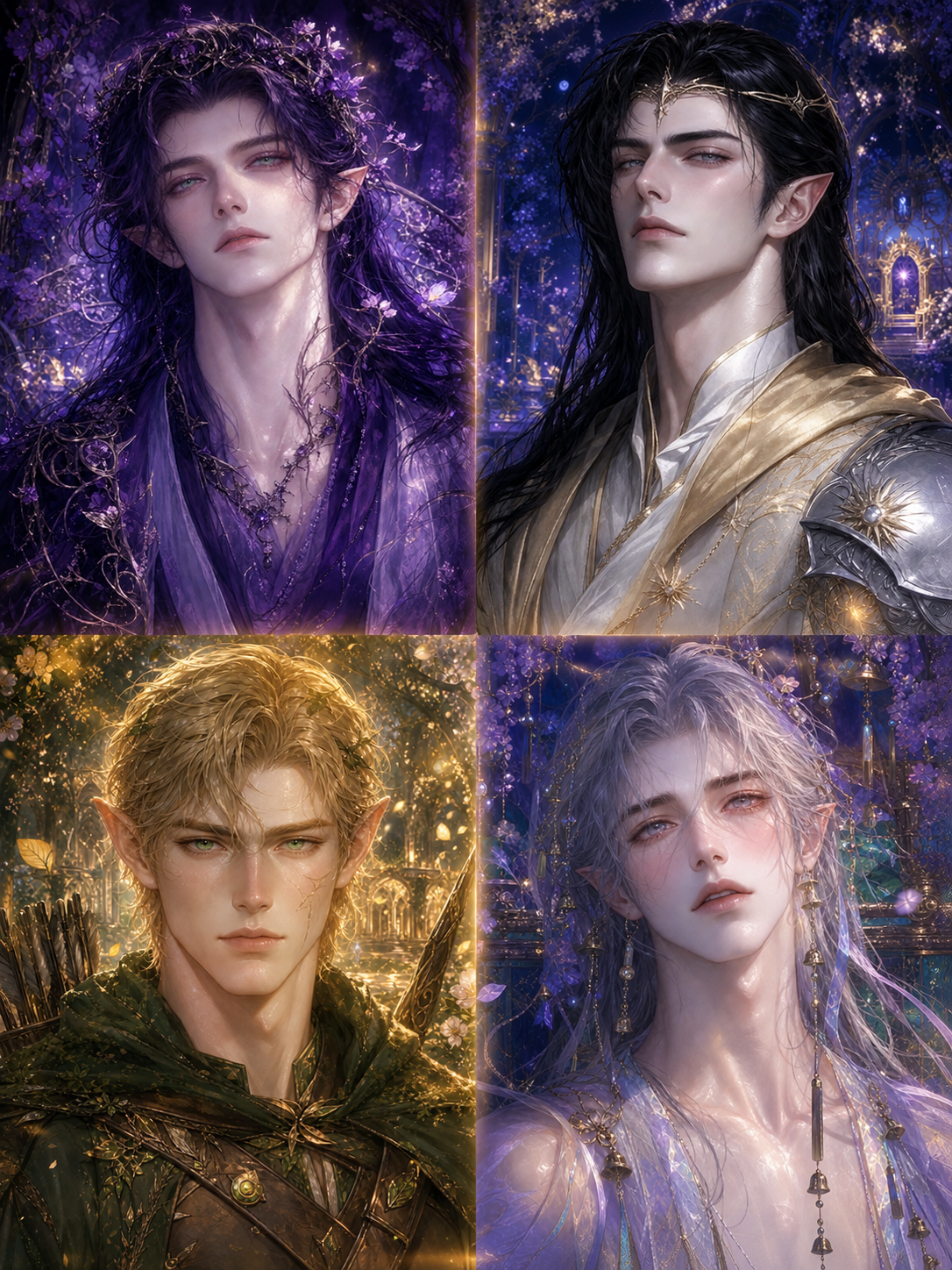 Four Fae, One Painted Grove thumbnail