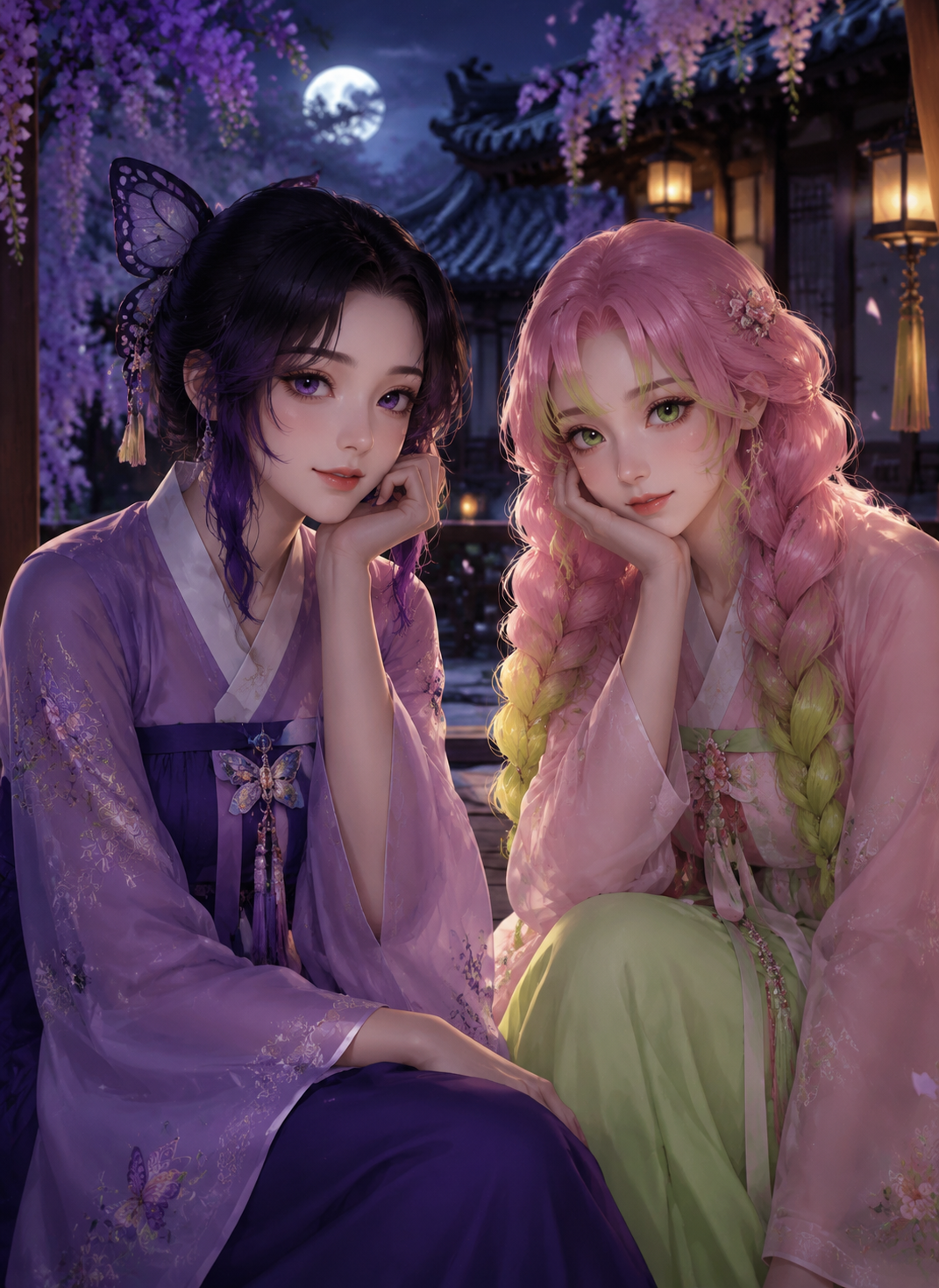 Shinobu Kochou and Mitsuri Kanroji thumbnail