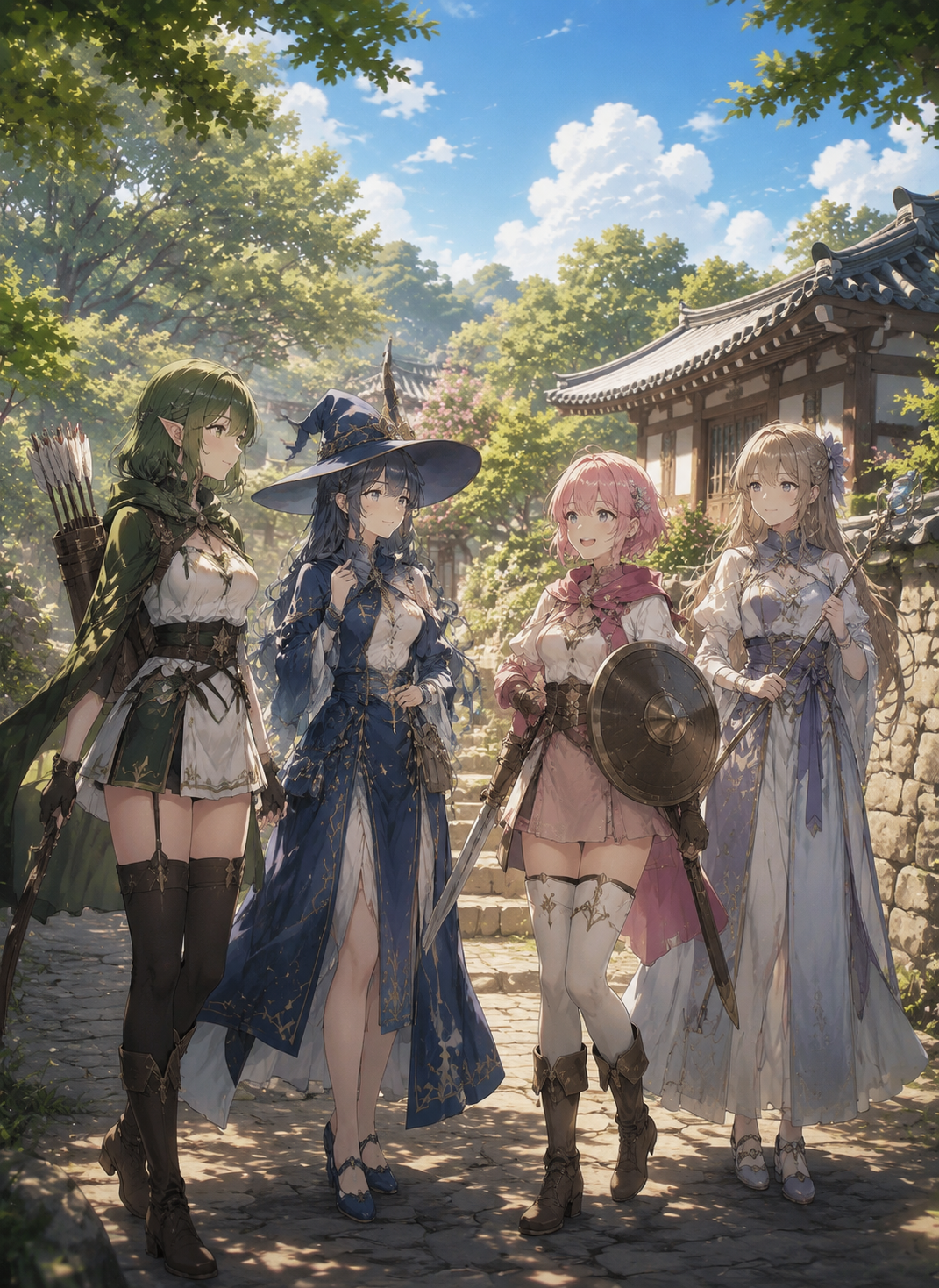 Female adventurer party thumbnail