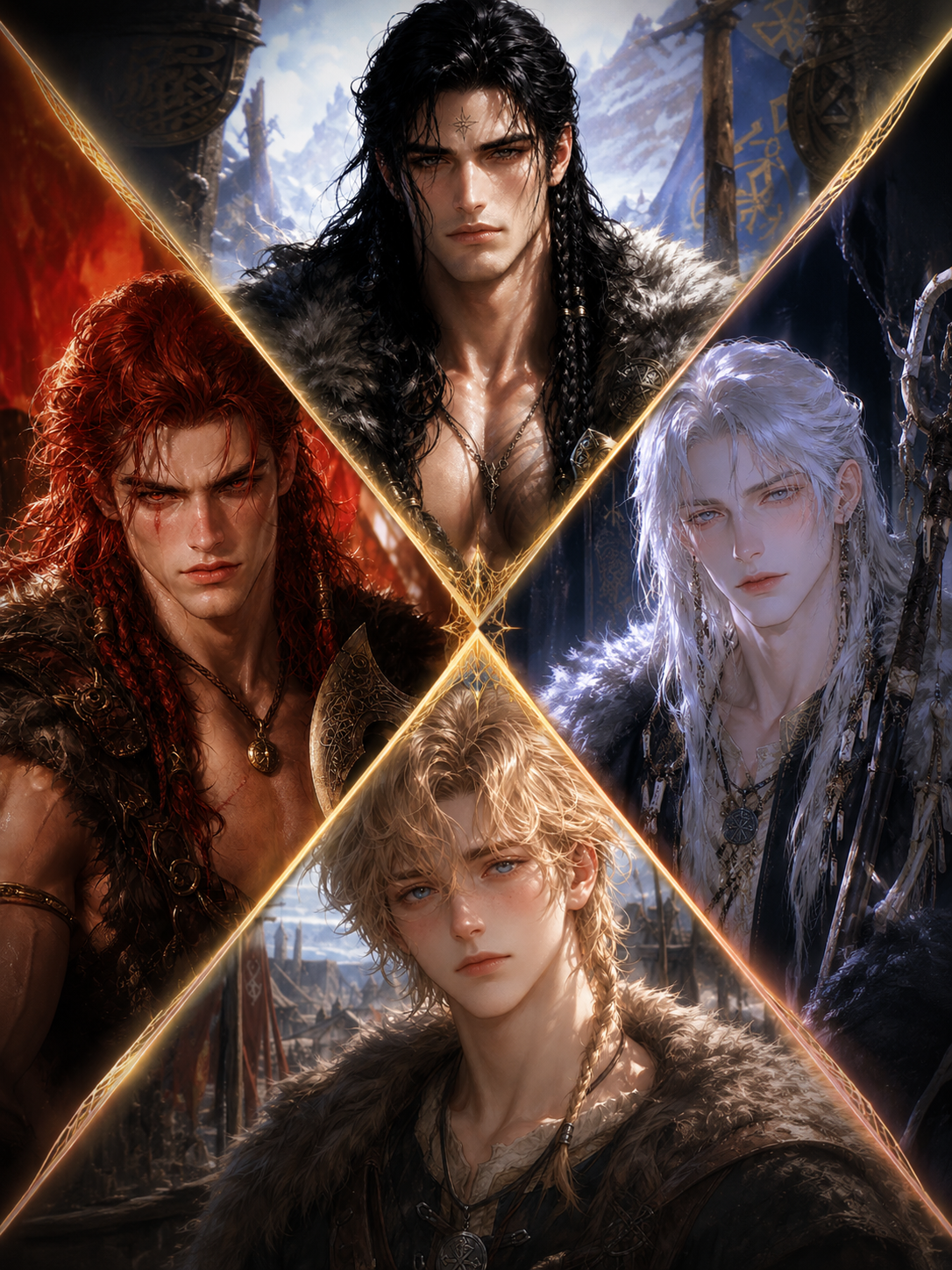 Four Warriors ⚔️ One Norn-Woven Treasure thumbnail