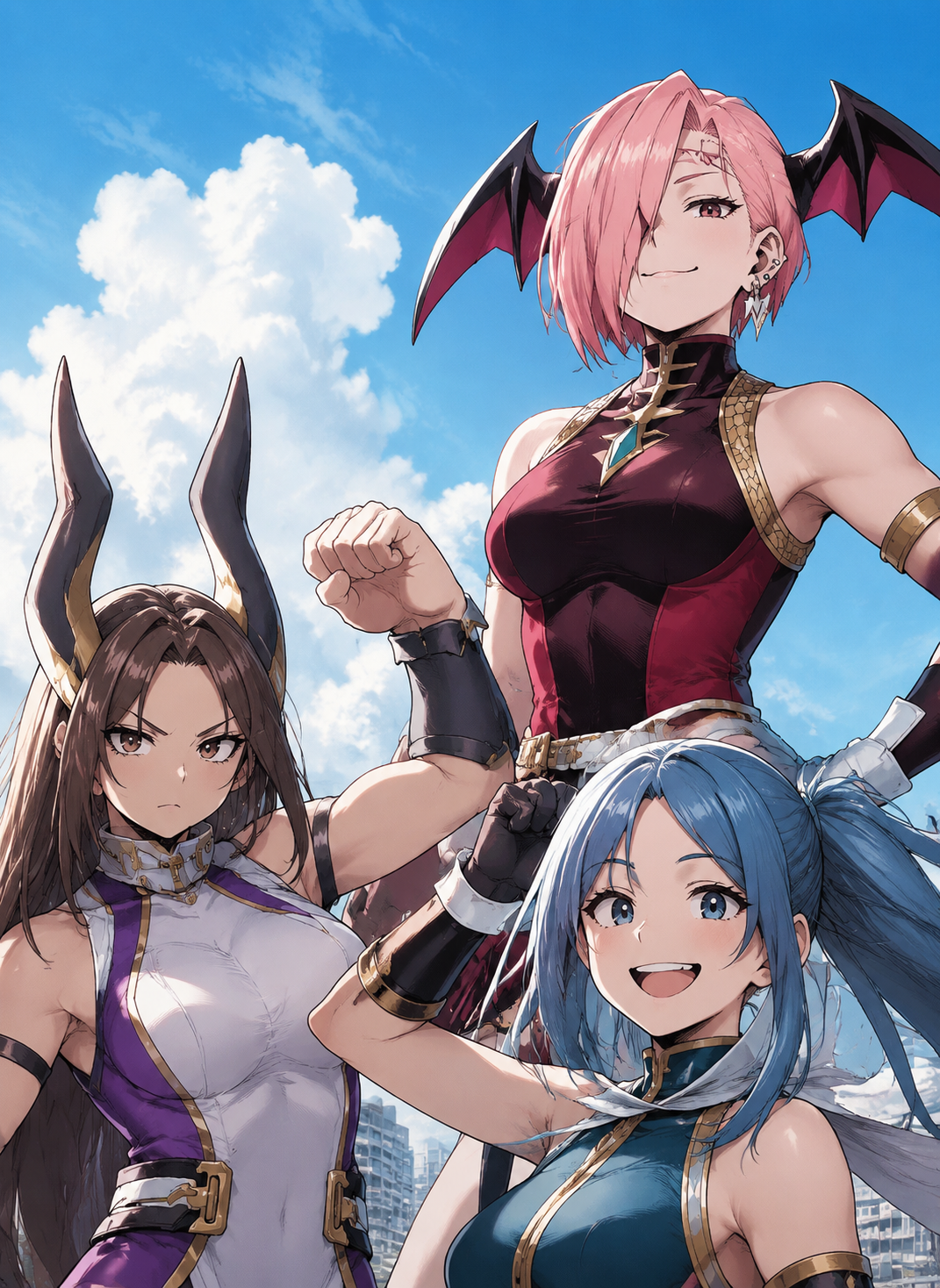 Battle for control among the female students of the hero department thumbnail