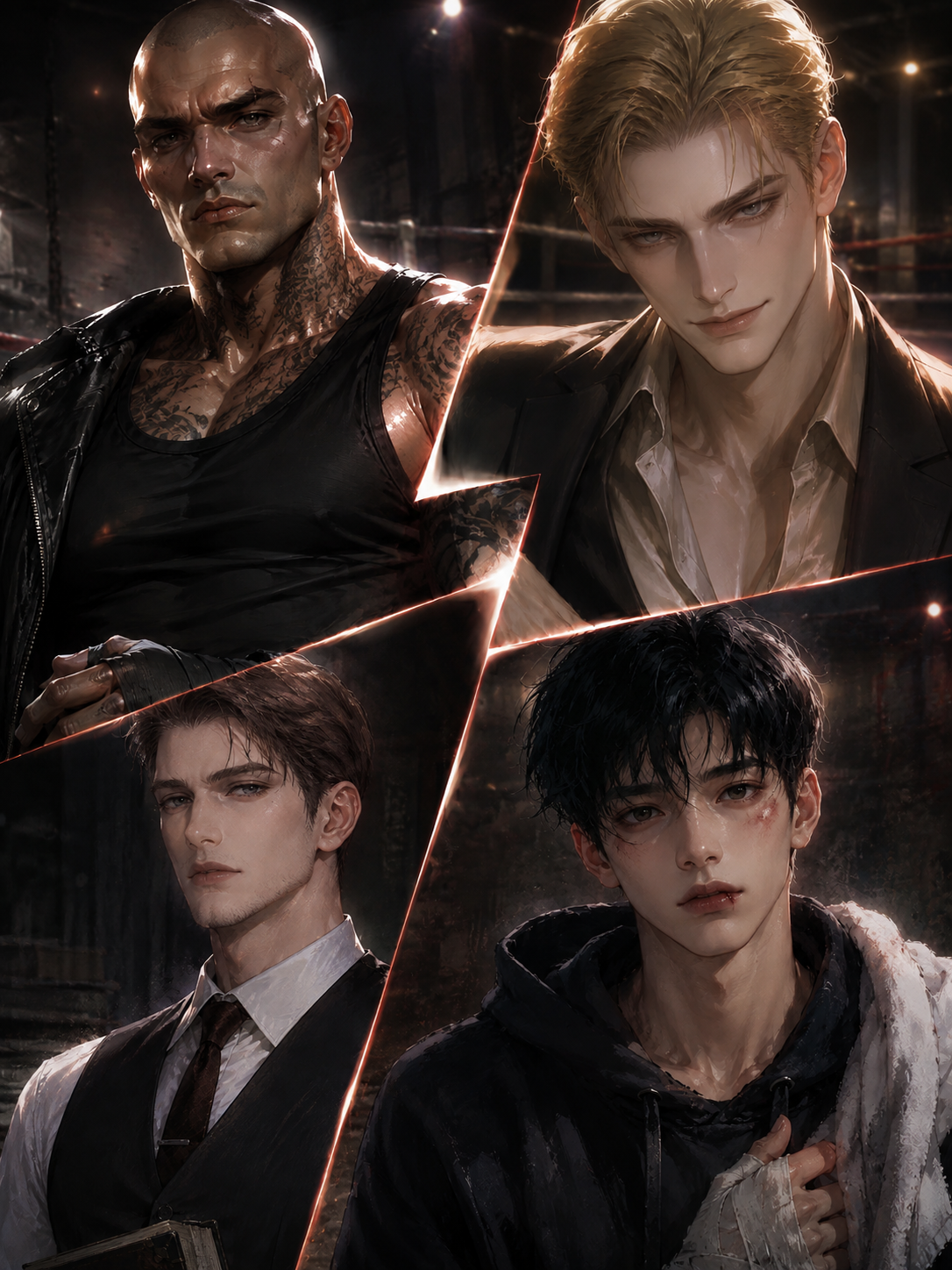 Below the Belt \| Four Men in the Fight Game. One Reporter Who Sees Too Much. 🥊🩸 thumbnail