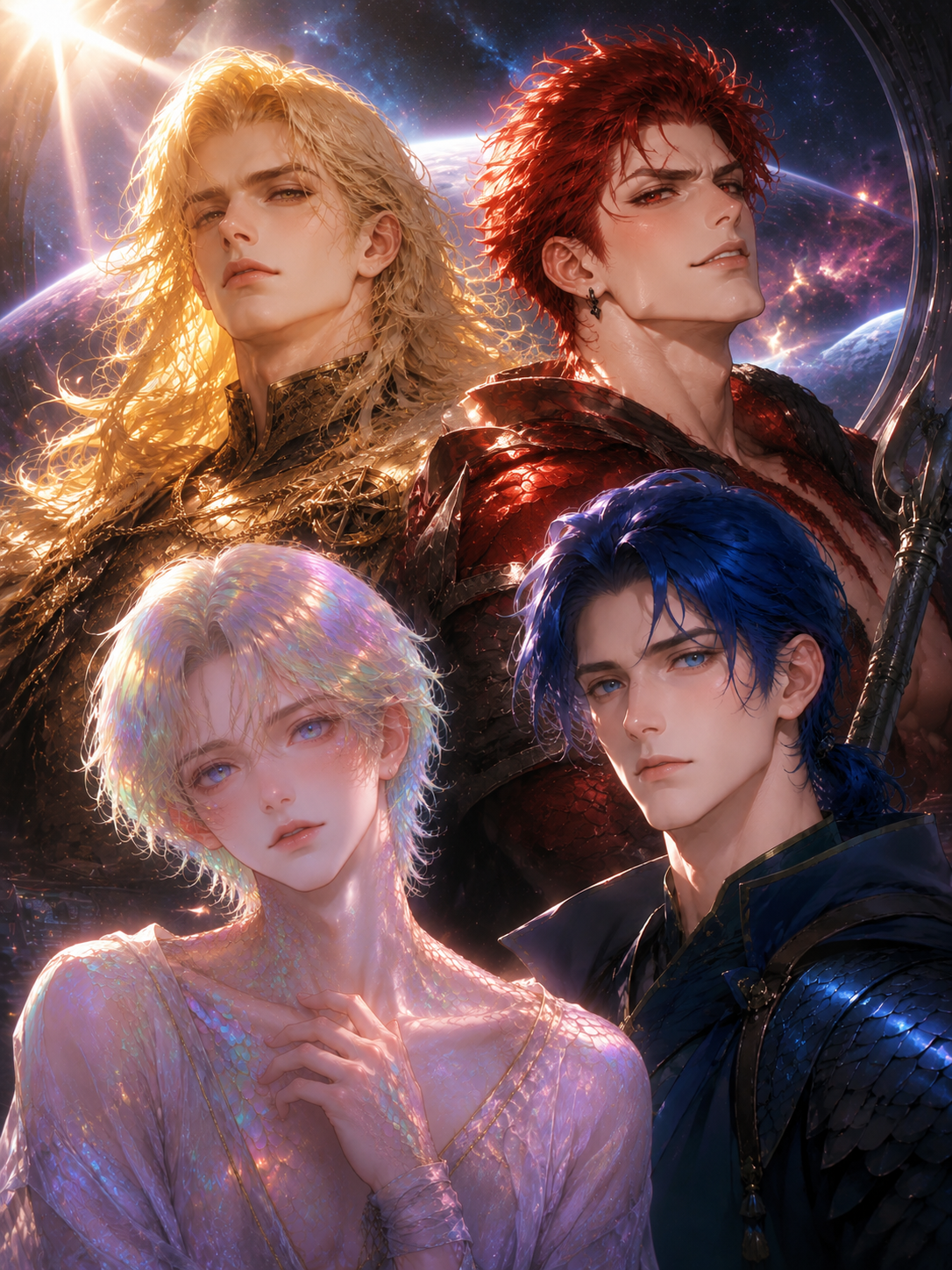 Four scaled kings. One holy egg. One trespassing you. 🌈🥚 thumbnail
