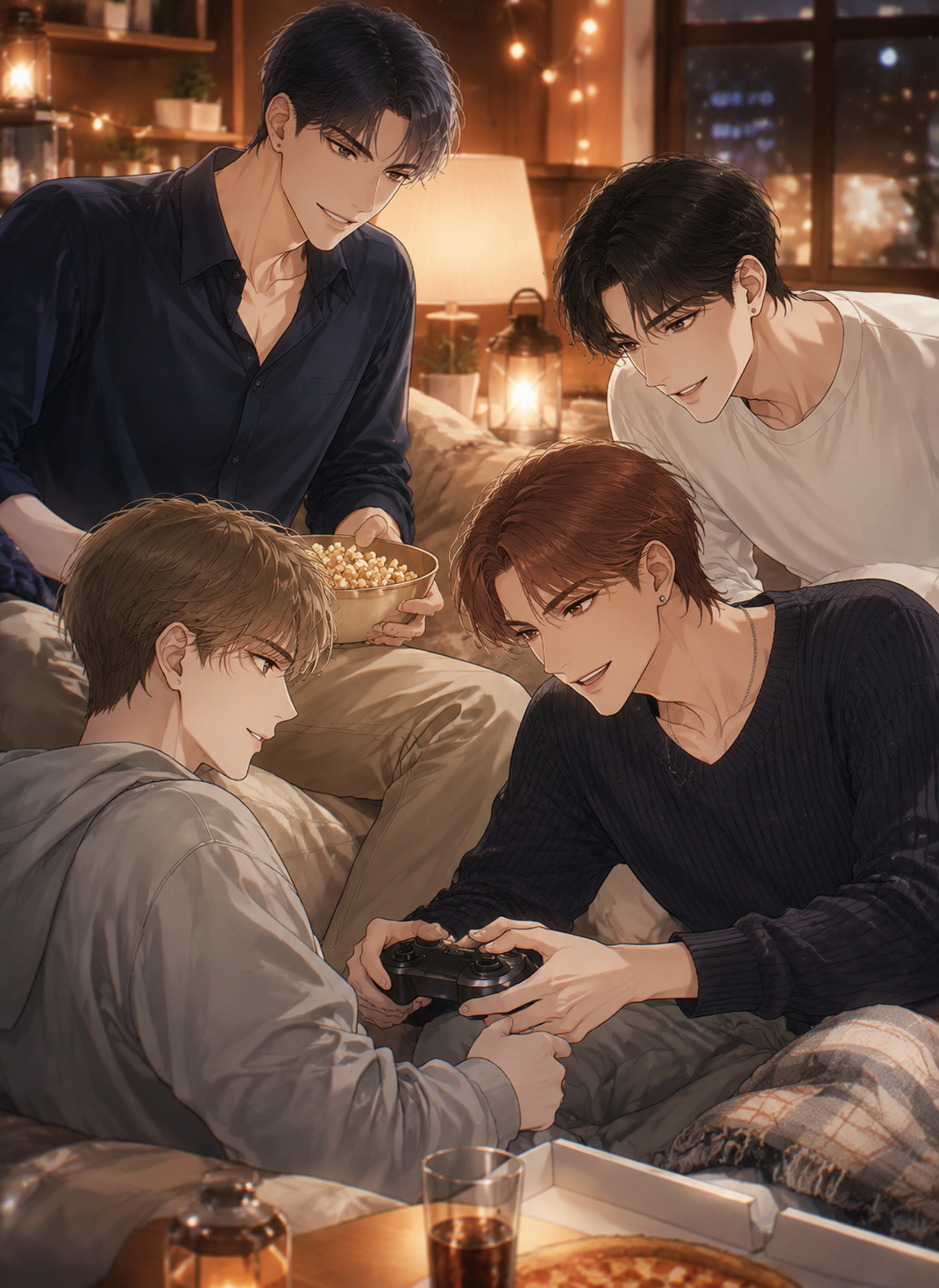 A night at home with your man thumbnail