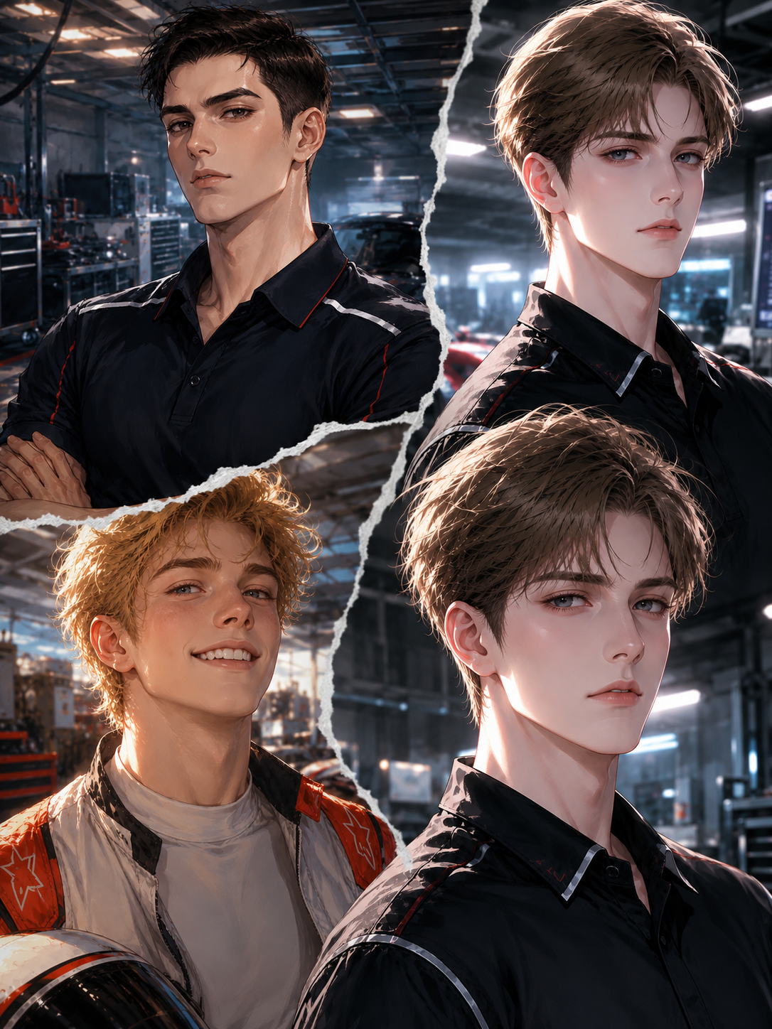 "Tell me what you found." — Lance's visor is down and his hand is already on the door. thumbnail