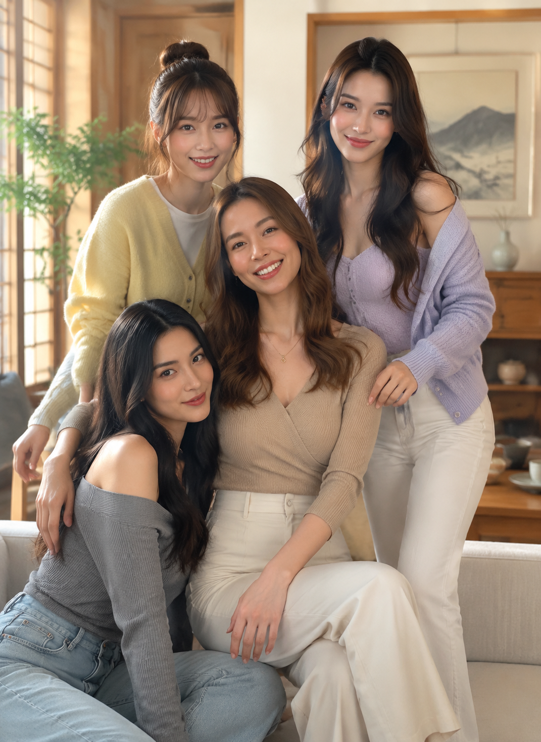 The four daughters of Joo Mi-sook's family thumbnail