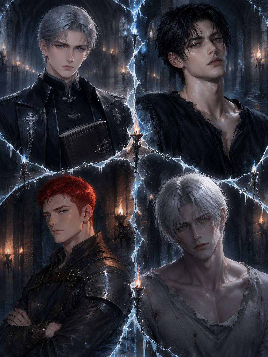 Frozen in Chains | Four Vampires. One You. 🧊🩸 thumbnail