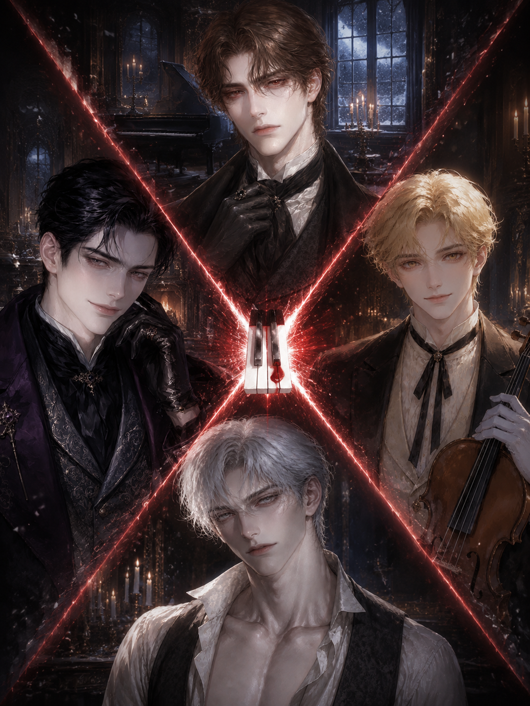 The Widower's Waltz \| Four Immortals. One Snowbound Manor. One Tuner. 🩸🎹 thumbnail