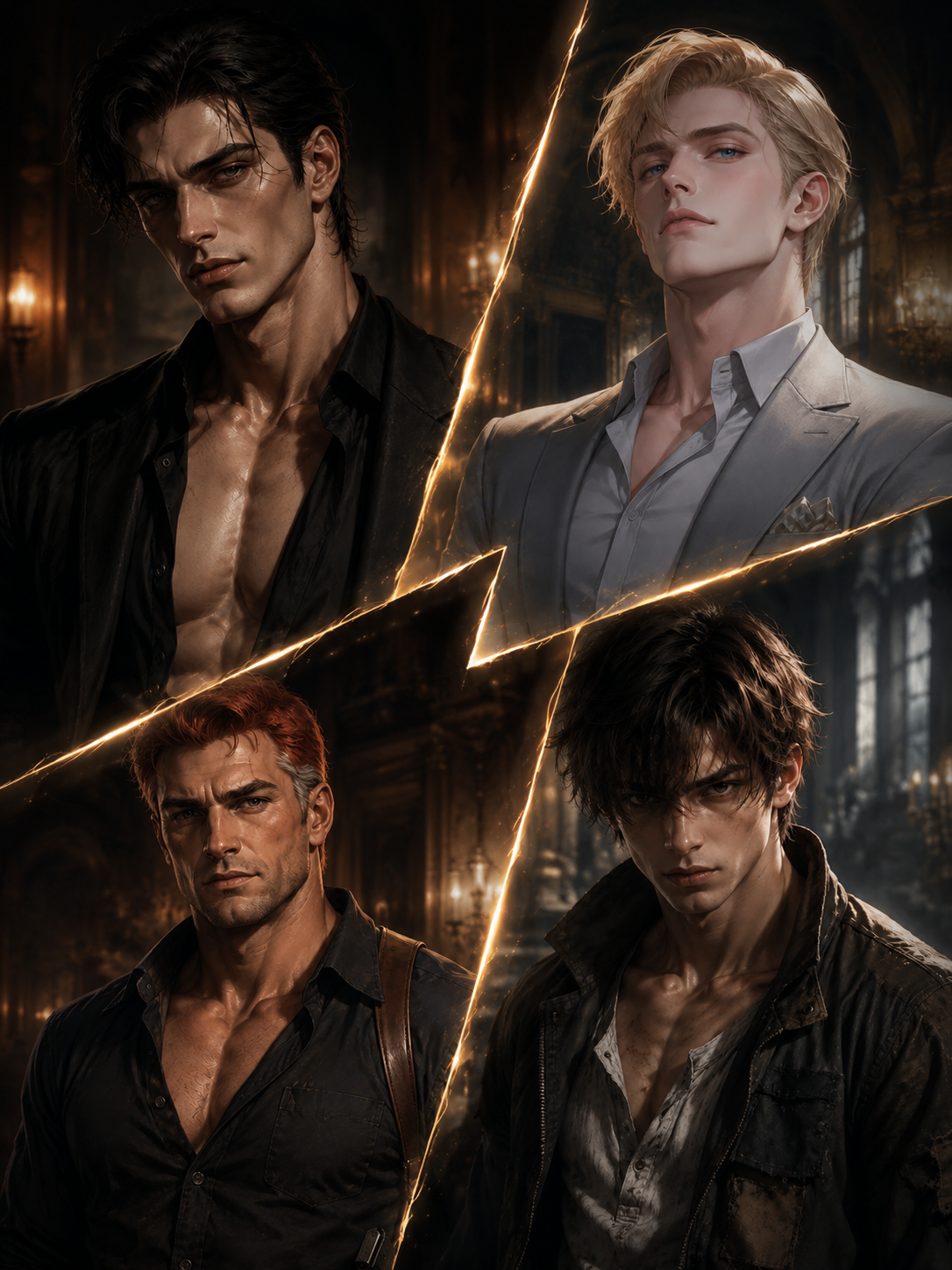 The Debt They Won't Collect | Four Fallen Men. One You. 🖤🥀 thumbnail