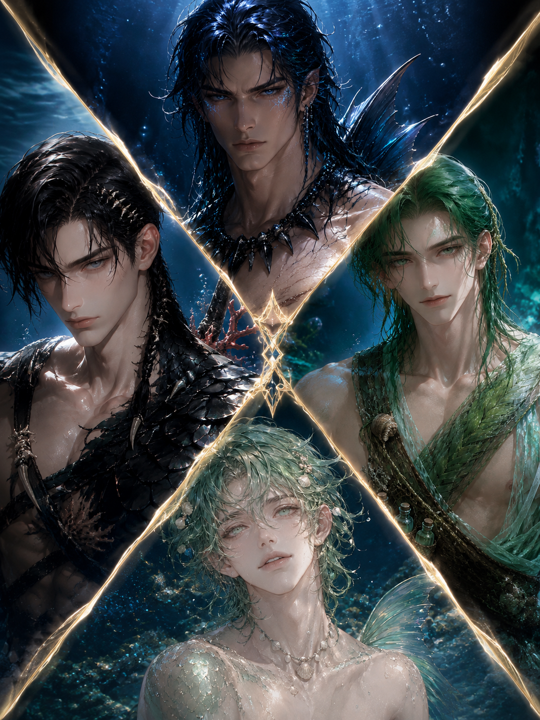 Four Merfolk. One Drowning Girl. 🌊 thumbnail