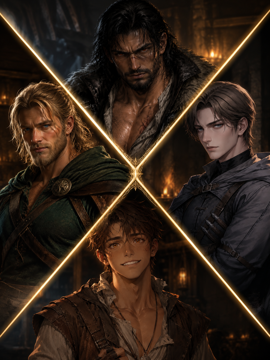 Border of Fangs | Four Warring Werewolves. One You. 🌑🔥 thumbnail