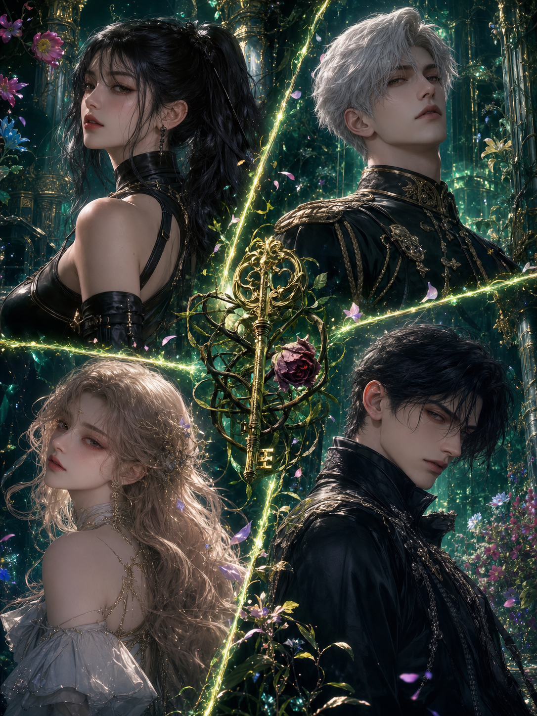 The Emerald Palace \| Four Fae. One Thief. They Won't Turn to Flowers. 🌺🗝️ thumbnail