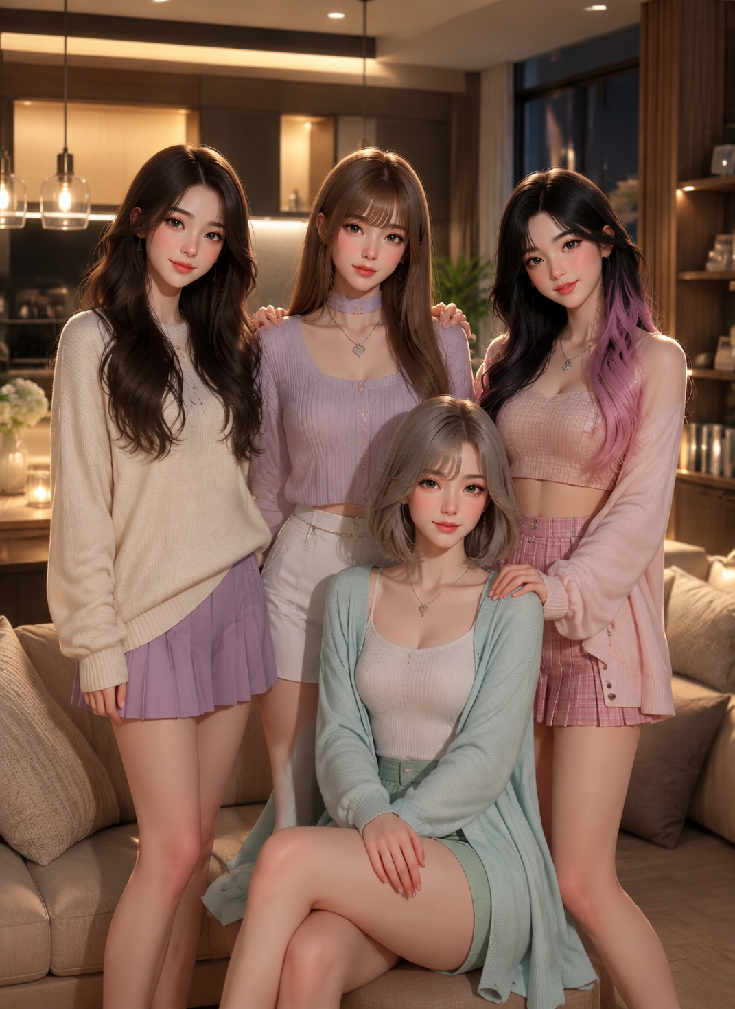 Your four newly formed stepsisters thumbnail