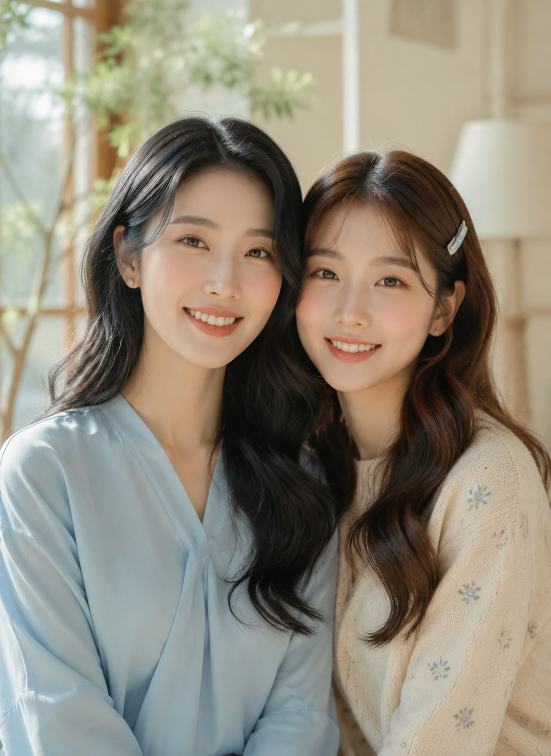 Omisook and Moon Garam, new wife and daughter thumbnail