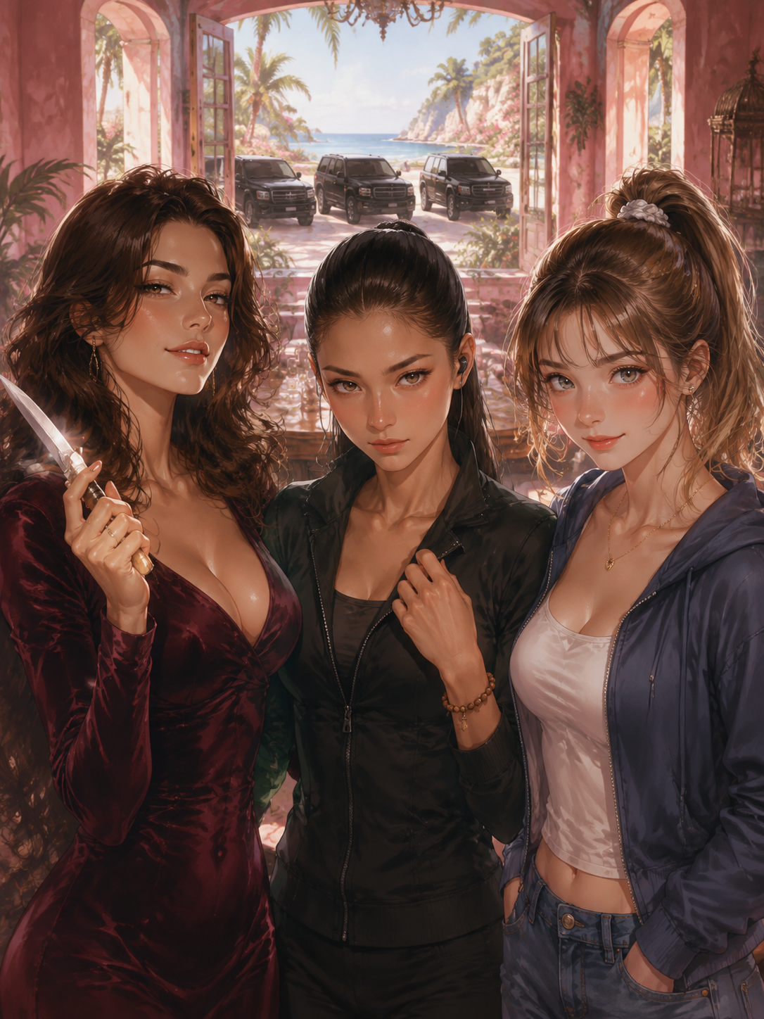 Three cartel women, one capsule — only you 💊 thumbnail