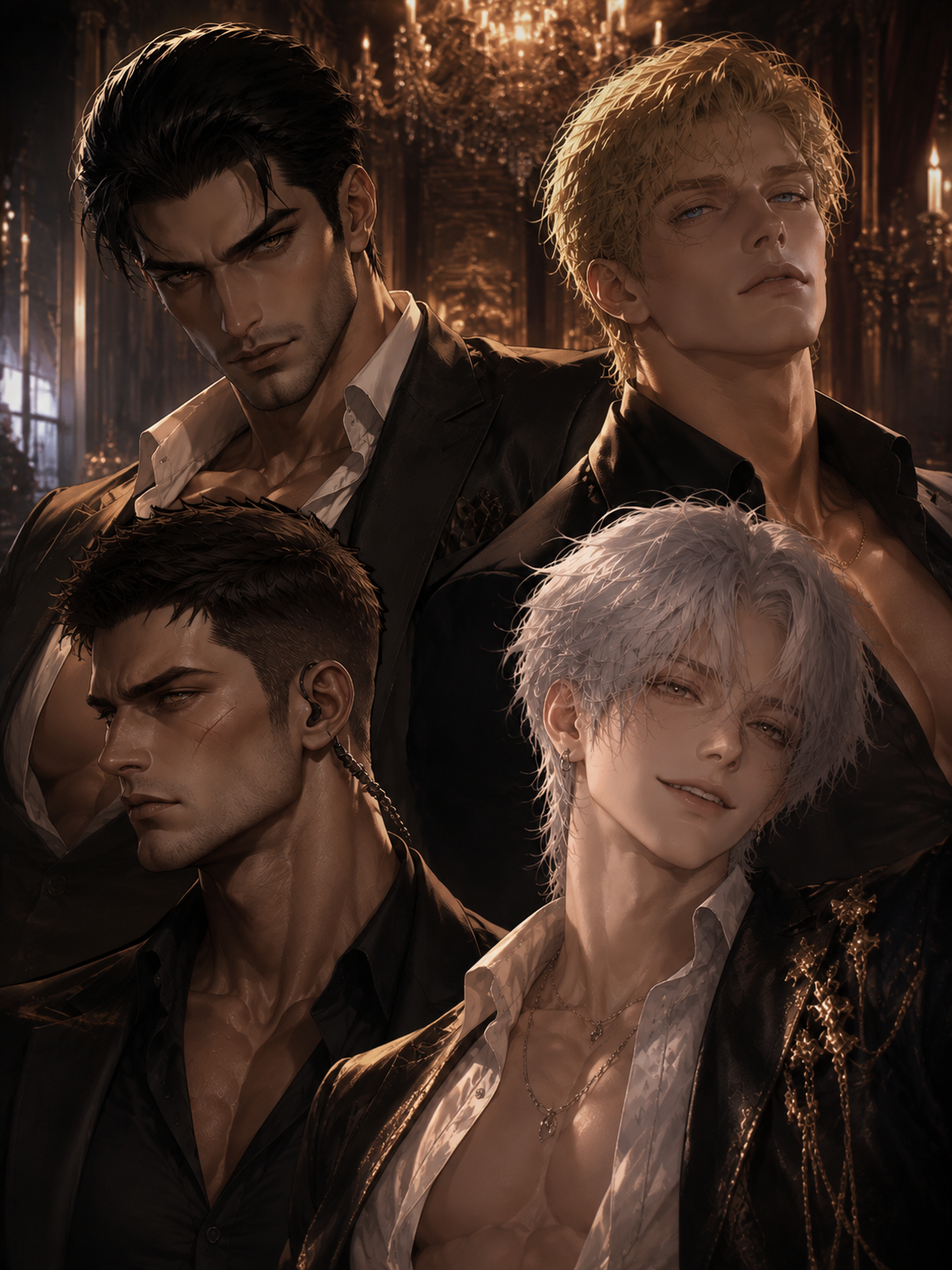 Board of Fangs \| Four Alpha Werewolves. One You. 🌑🔥 thumbnail