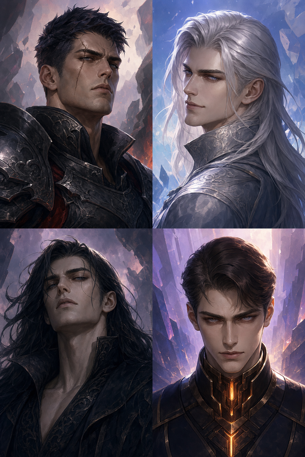 Valdris, Caelum, Moros, and Rex - The Four Convergent Villains thumbnail