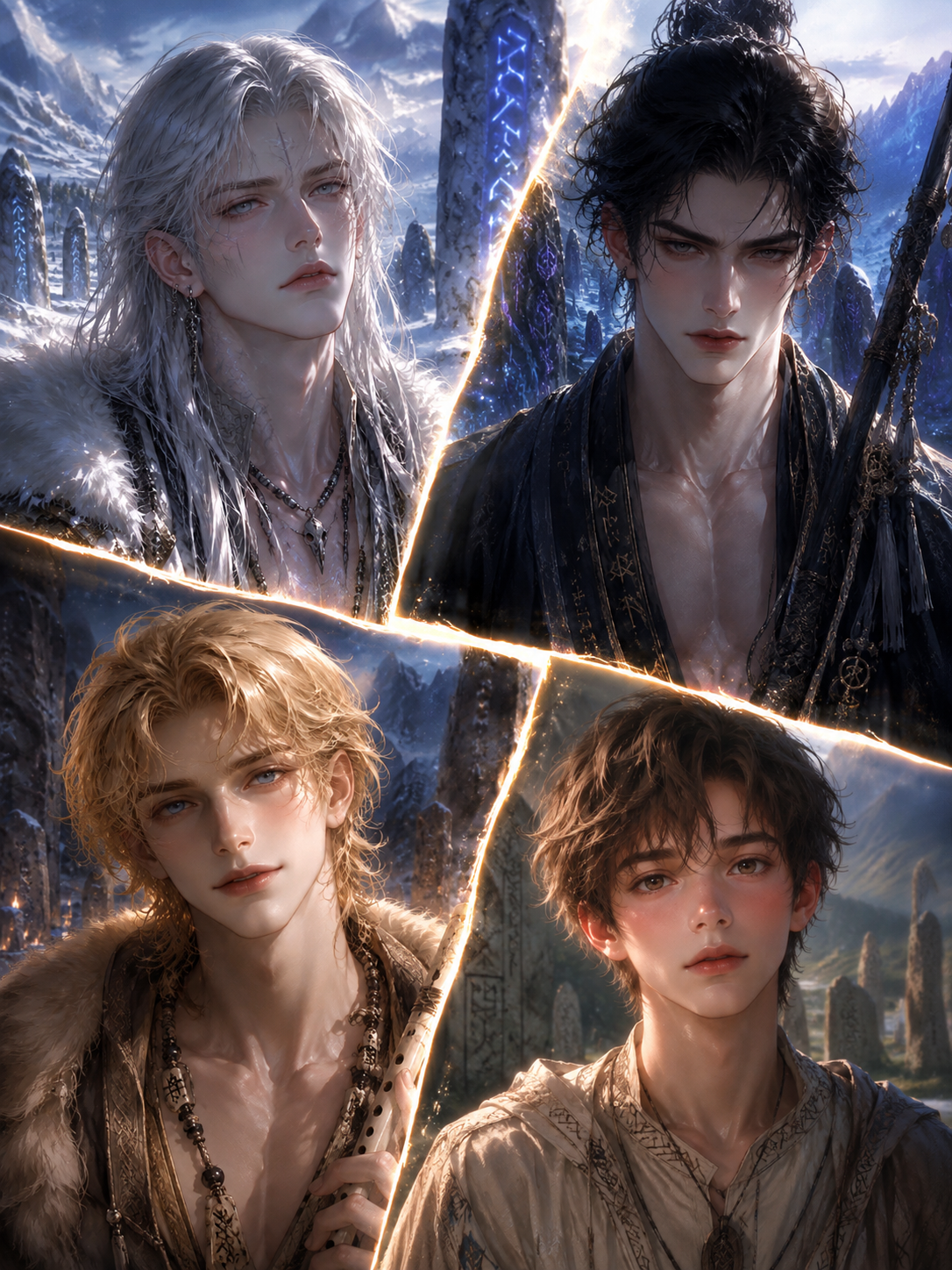 Four Rune-Seers ⚔️ One Forbidden Longing thumbnail