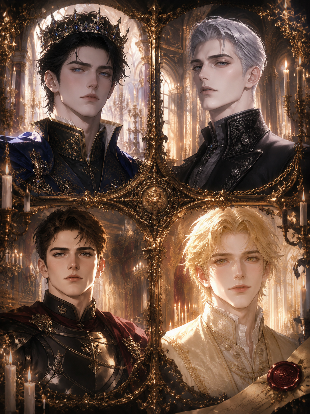 The Queen He Never Meant to Keep \| Four Royals. One You. 👑🔥 thumbnail