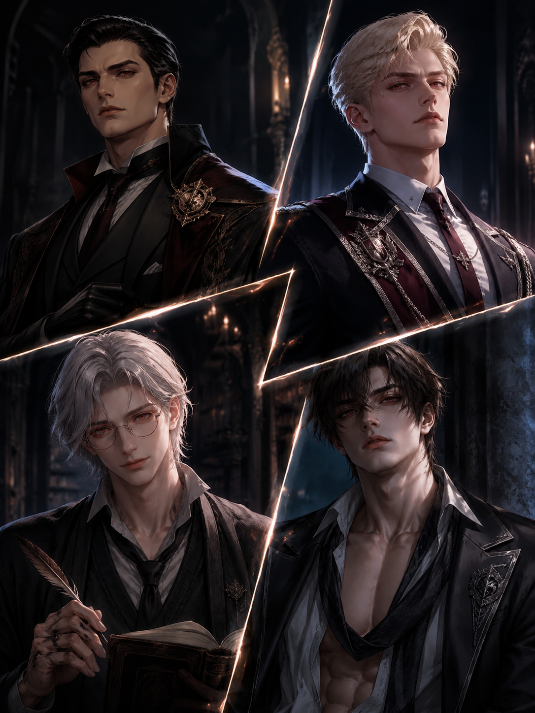 Nightfall Academy | Four Vampire Lords. One You. 🌑🩸 thumbnail