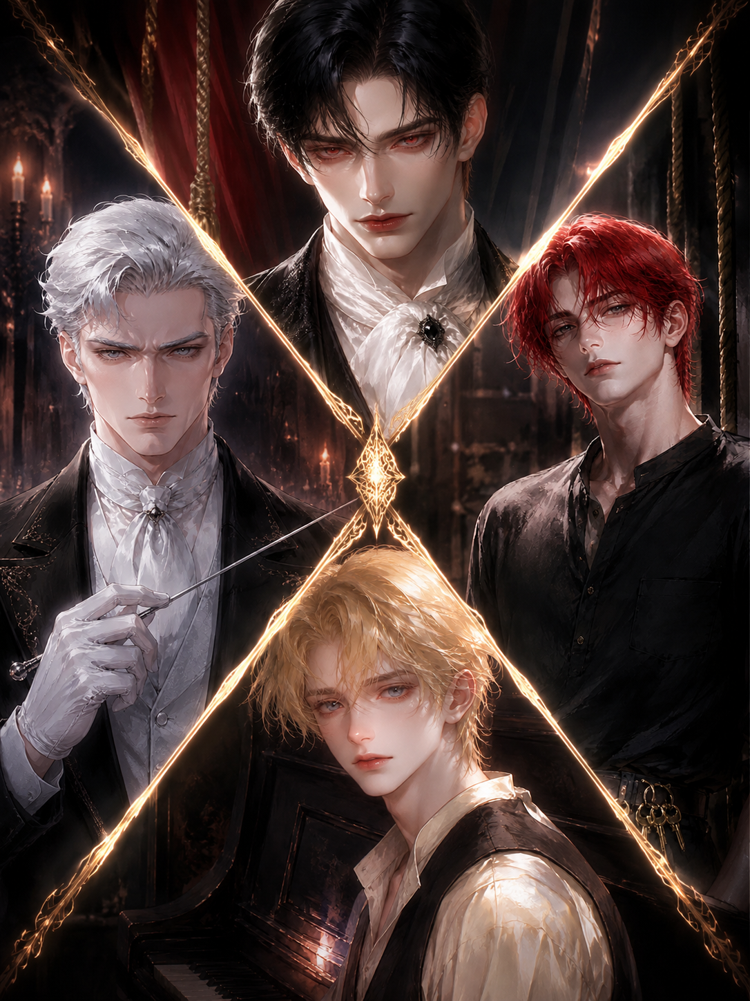 Last Song at Obsidian | Four Vampires. One Voice. They All Want to Keep It. 🎭🩸 thumbnail