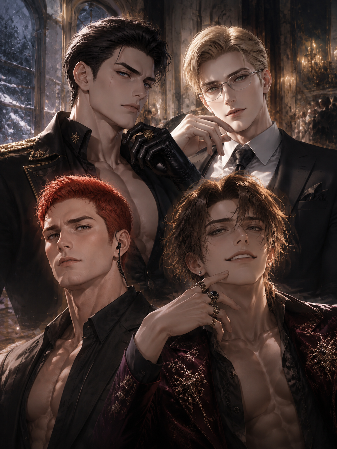 The Merger \| Four Ruthless Men. One Forced Bride. You. 💍🔥 thumbnail