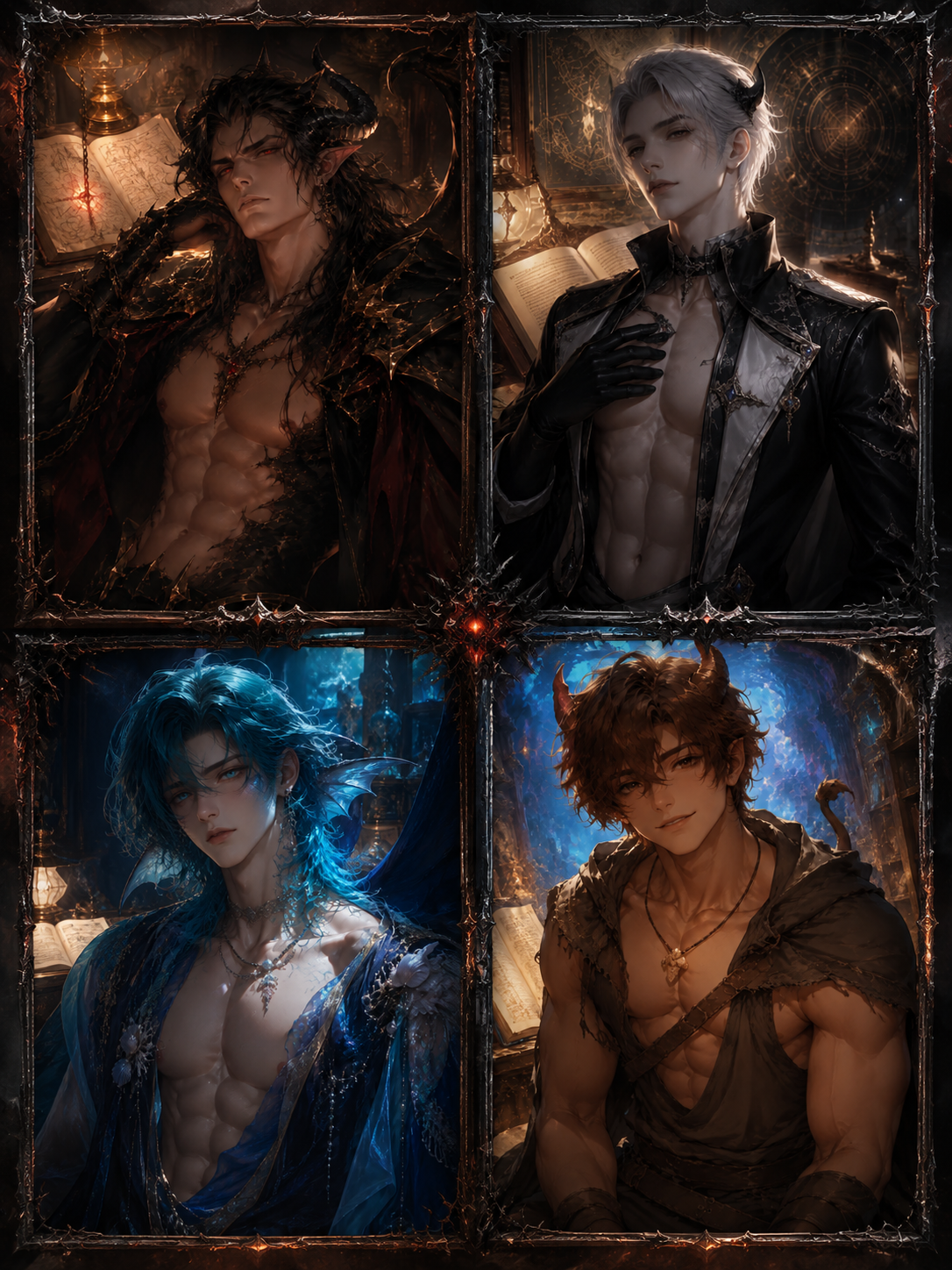 The Grimoire Seal \| Four Bound Demons. One You. 📖😈 thumbnail
