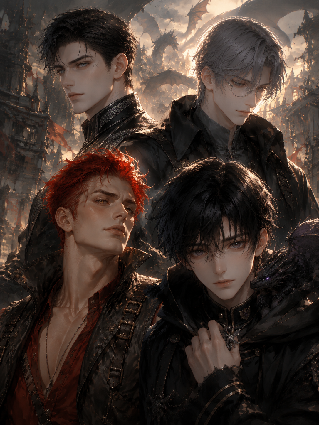 Four Dragon-Bound Men. One Contract I Never Meant to Steal. thumbnail